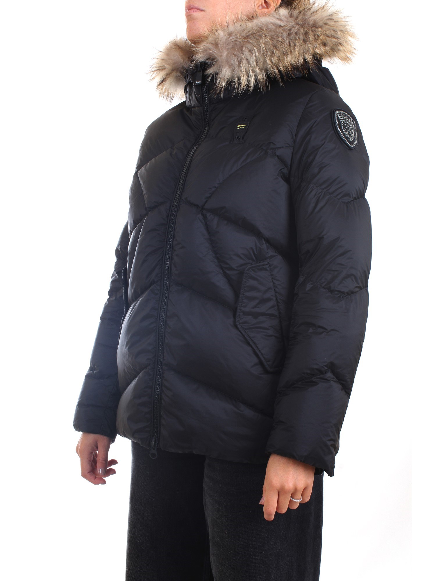 Blauer 21WBLDC03112 006049 Nero Abbigliamento Donna Piumino Blauer 21WBLDC03112 006049 Nero Abbigliamento Donna Piumino