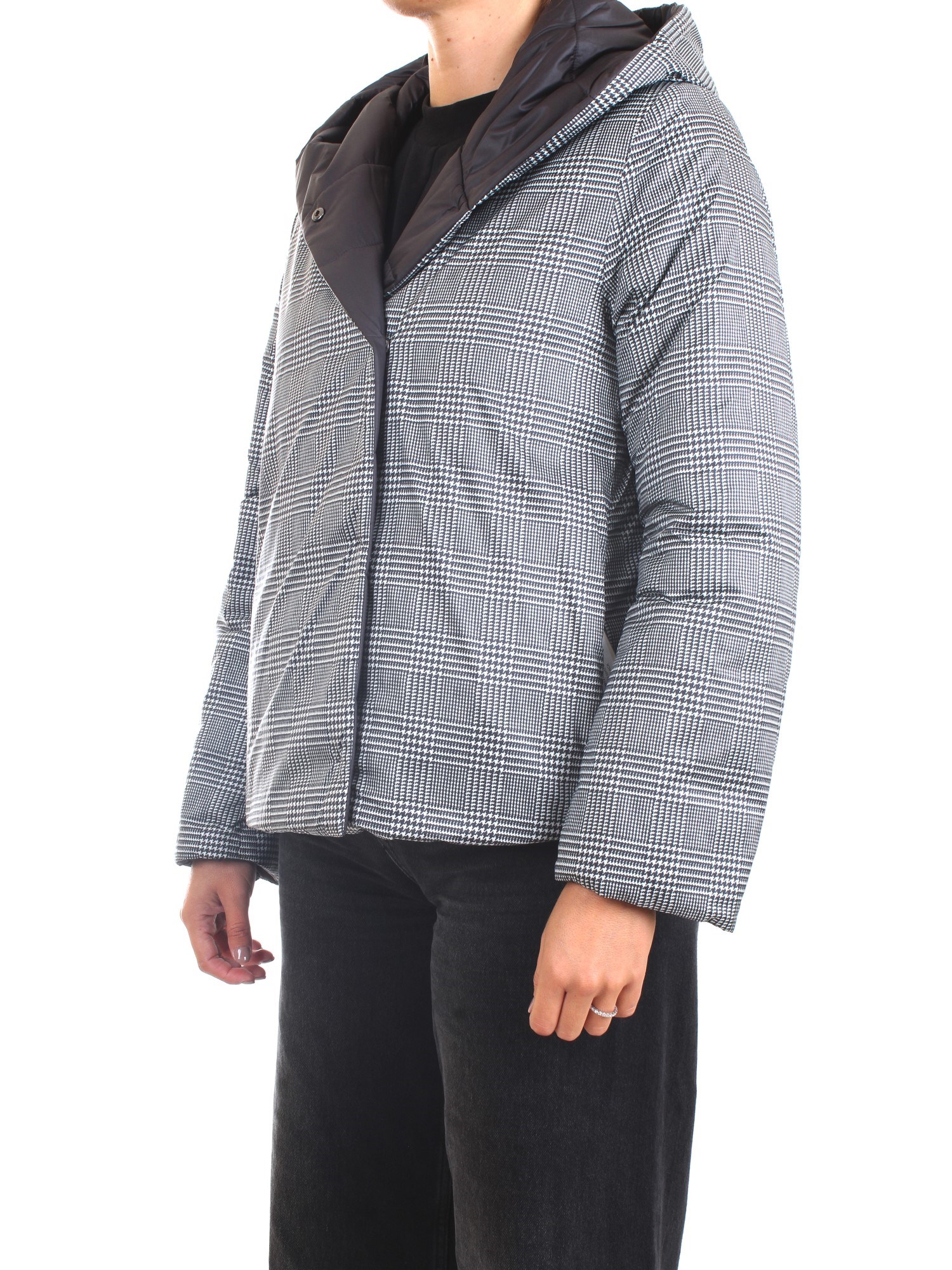PENNYBLACK BASIC Dark gray Clothing Woman Duvet PENNYBLACK BASIC Dark gray Clothing Woman Duvet