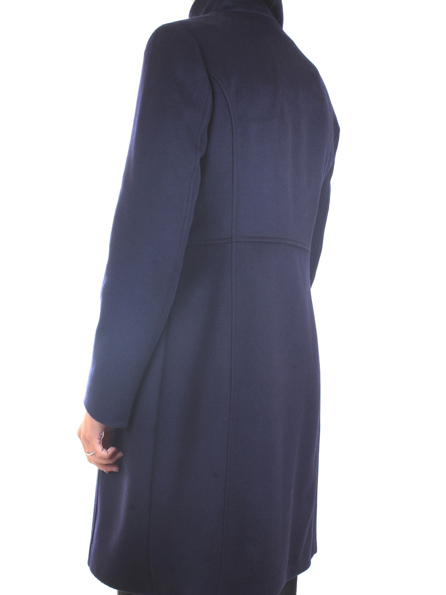 PENNYBLACK TASCHINO Blue Clothing Woman Overcoat PENNYBLACK TASCHINO Blue Clothing Woman Overcoat