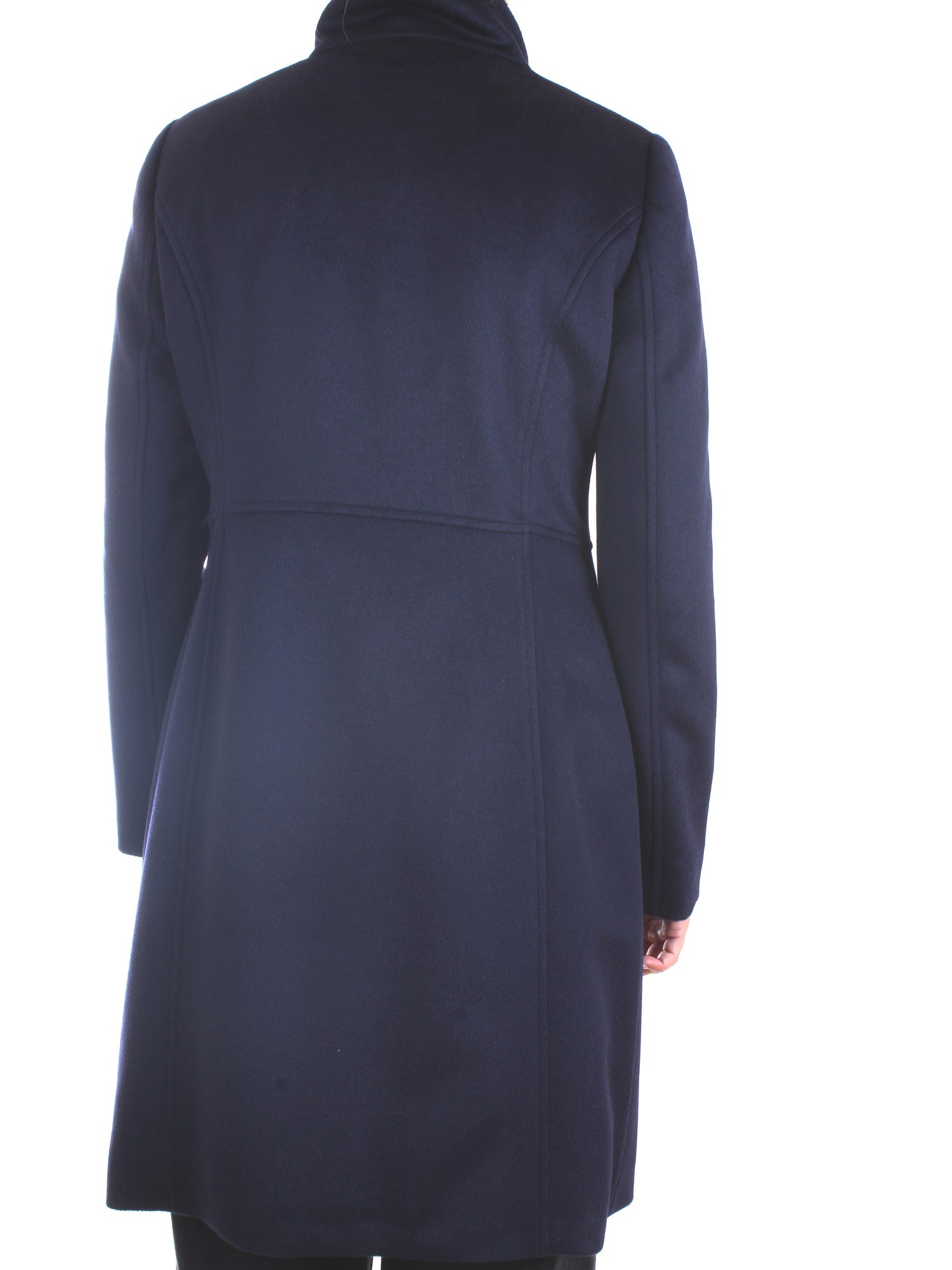 PENNYBLACK TASCHINO Blue Clothing Woman Overcoat PENNYBLACK TASCHINO Blue Clothing Woman Overcoat