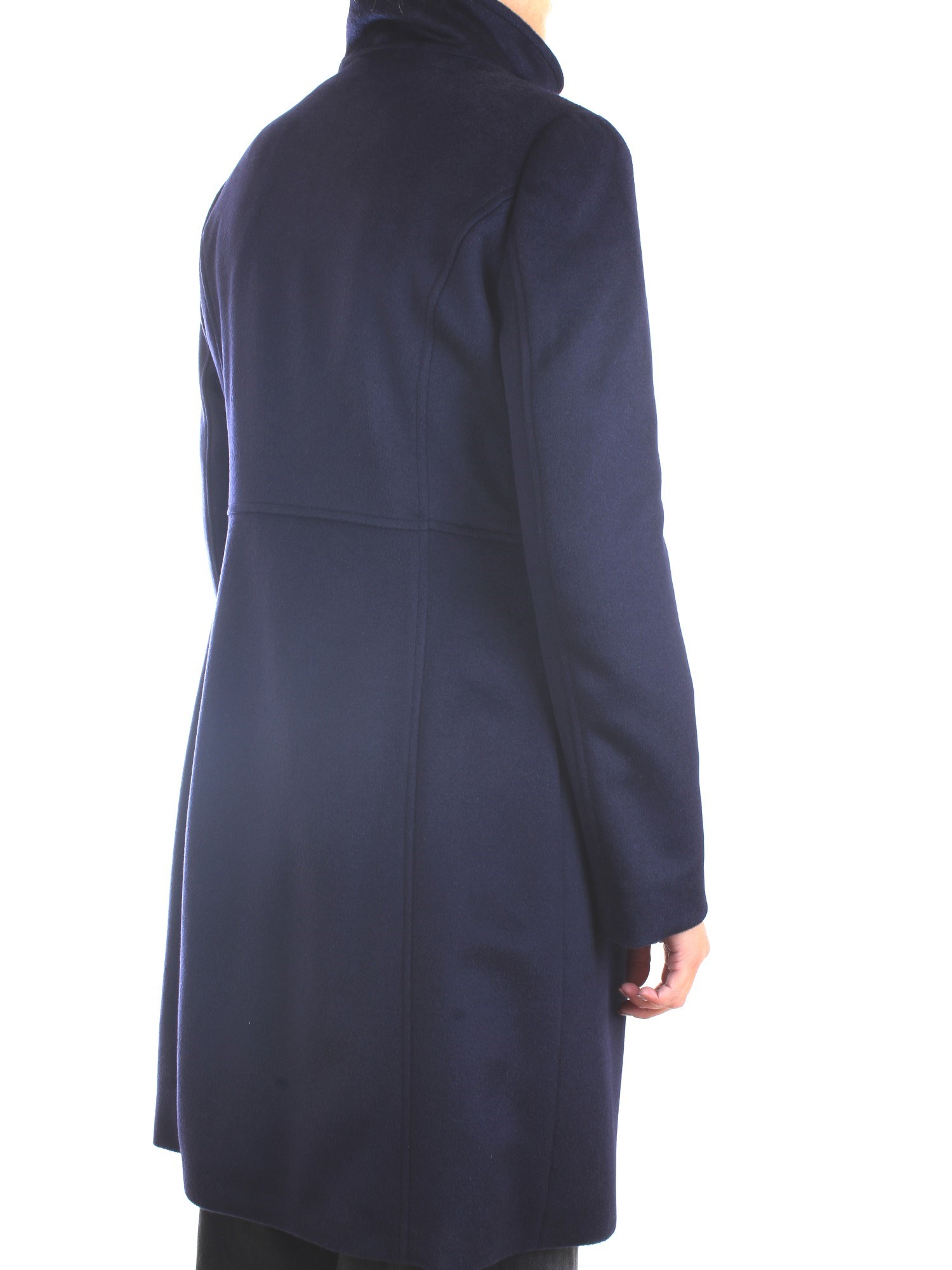 PENNYBLACK TASCHINO Blue Clothing Woman Overcoat PENNYBLACK TASCHINO Blue Clothing Woman Overcoat