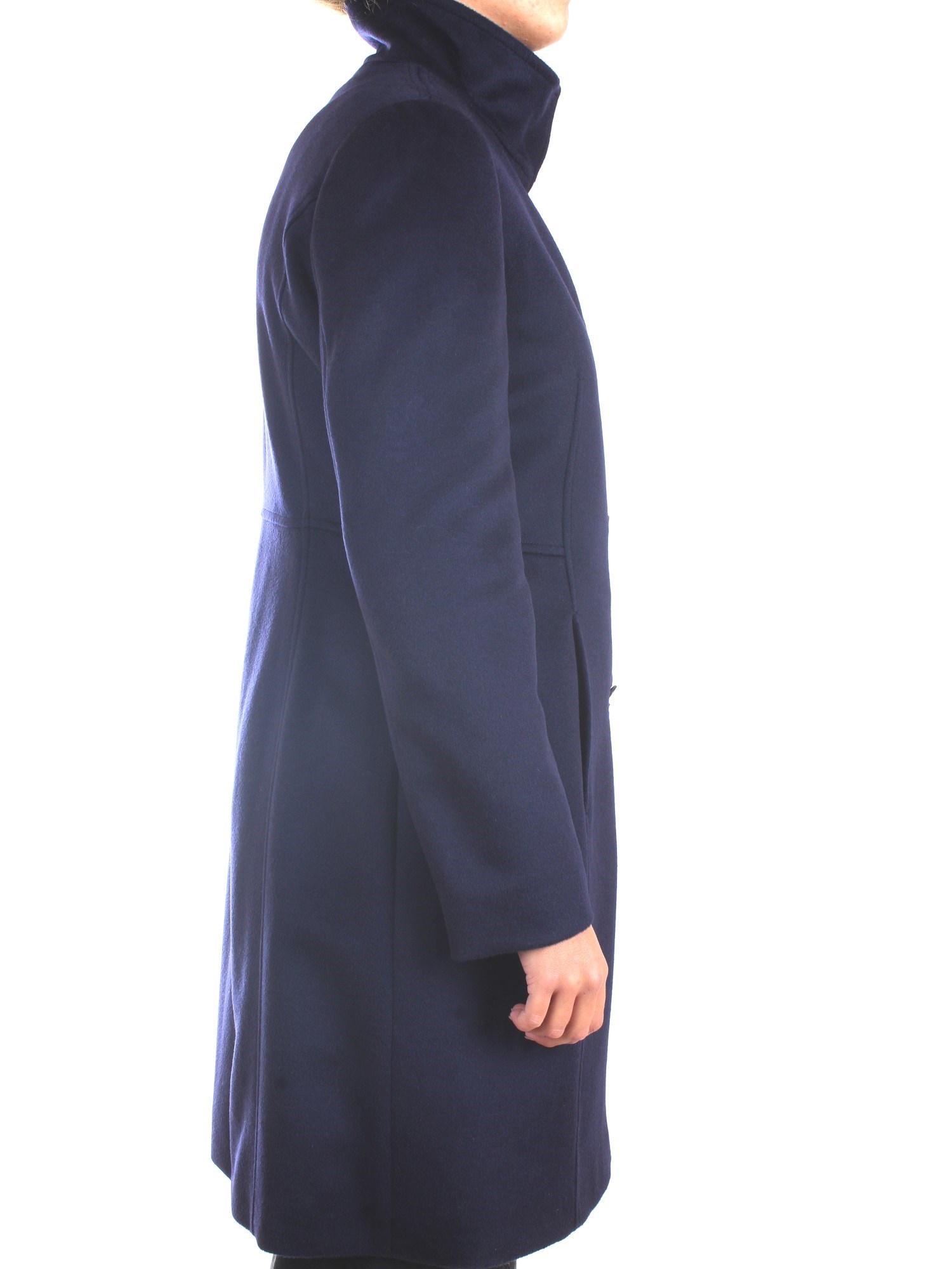 PENNYBLACK TASCHINO Blue Clothing Woman Overcoat PENNYBLACK TASCHINO Blue Clothing Woman Overcoat