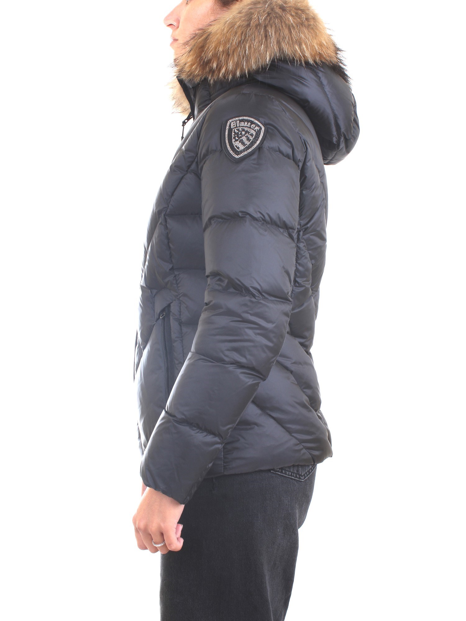 Blauer 21WBLDC03042 004938 Black Clothing Woman Duvet Blauer 21WBLDC03042 004938 Black Clothing Woman Duvet