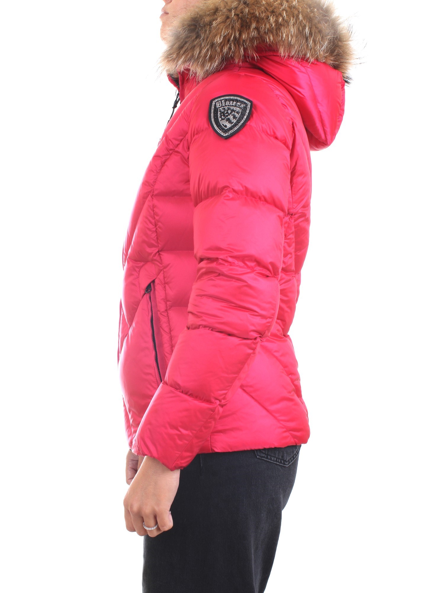 Blauer 21WBLDC03042 004938 Red Clothing Woman Duvet Blauer 21WBLDC03042 004938 Red Clothing Woman Duvet