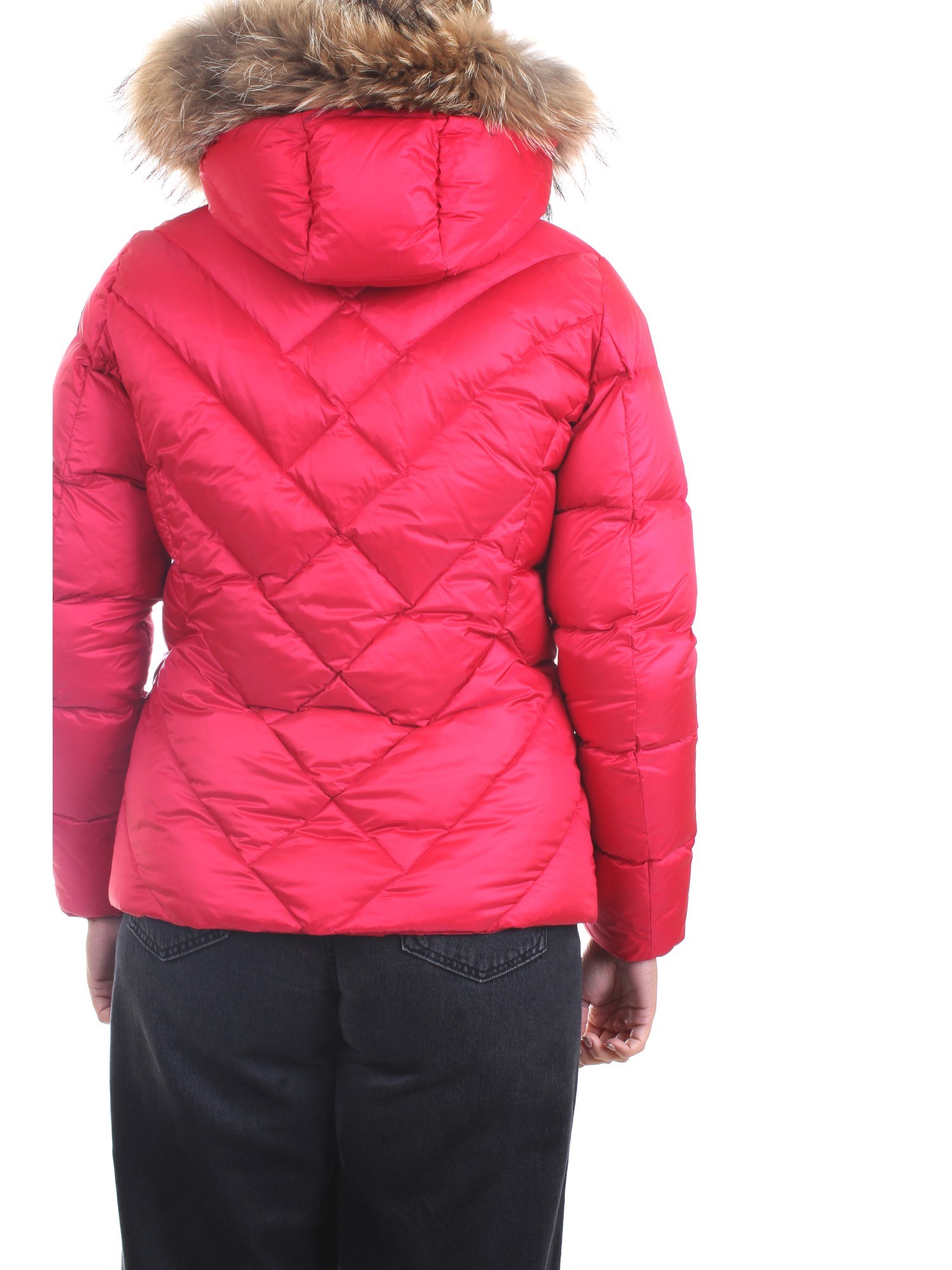Blauer 21WBLDC03042 004938 Red Clothing Woman Duvet Blauer 21WBLDC03042 004938 Red Clothing Woman Duvet