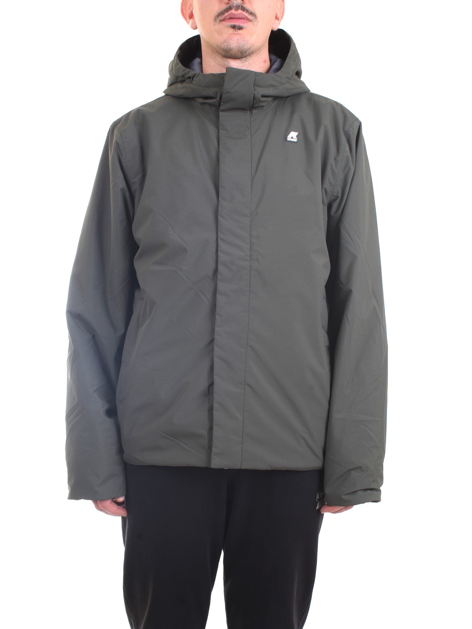 K-WAY K1119KW Green Clothing Man Jacket K-WAY K1119KW Green Clothing Man Jacket