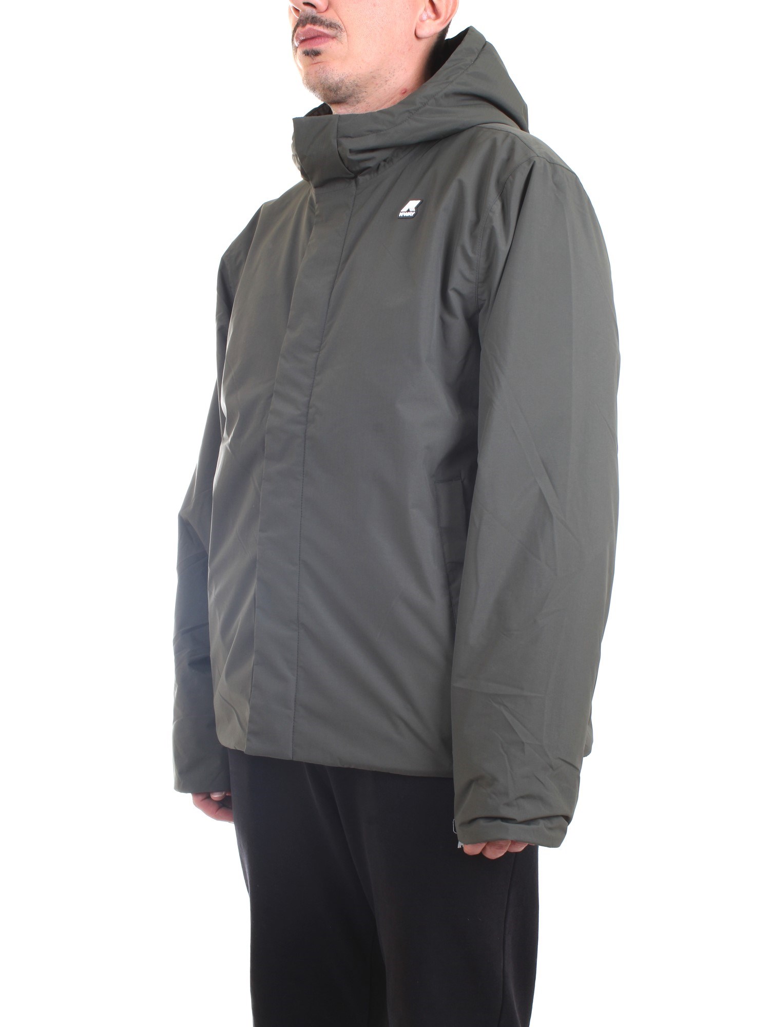 K-WAY K1119KW Green Clothing Man Jacket K-WAY K1119KW Green Clothing Man Jacket