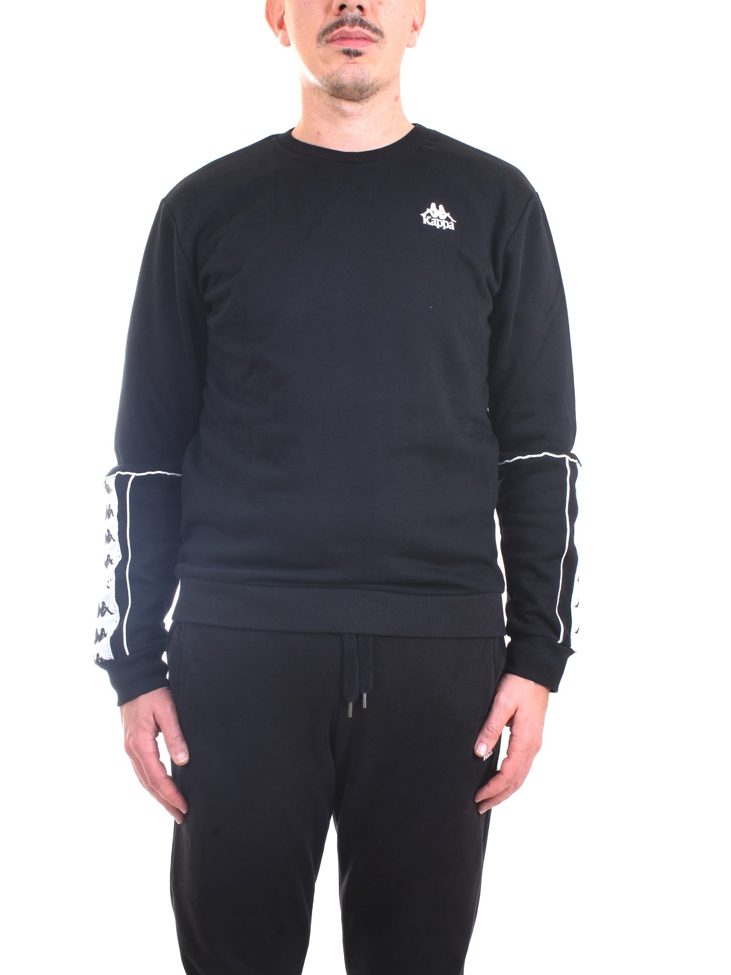 KAPPA 38153XW Black Clothing Man Sweater KAPPA 38153XW Black Clothing Man Sweater