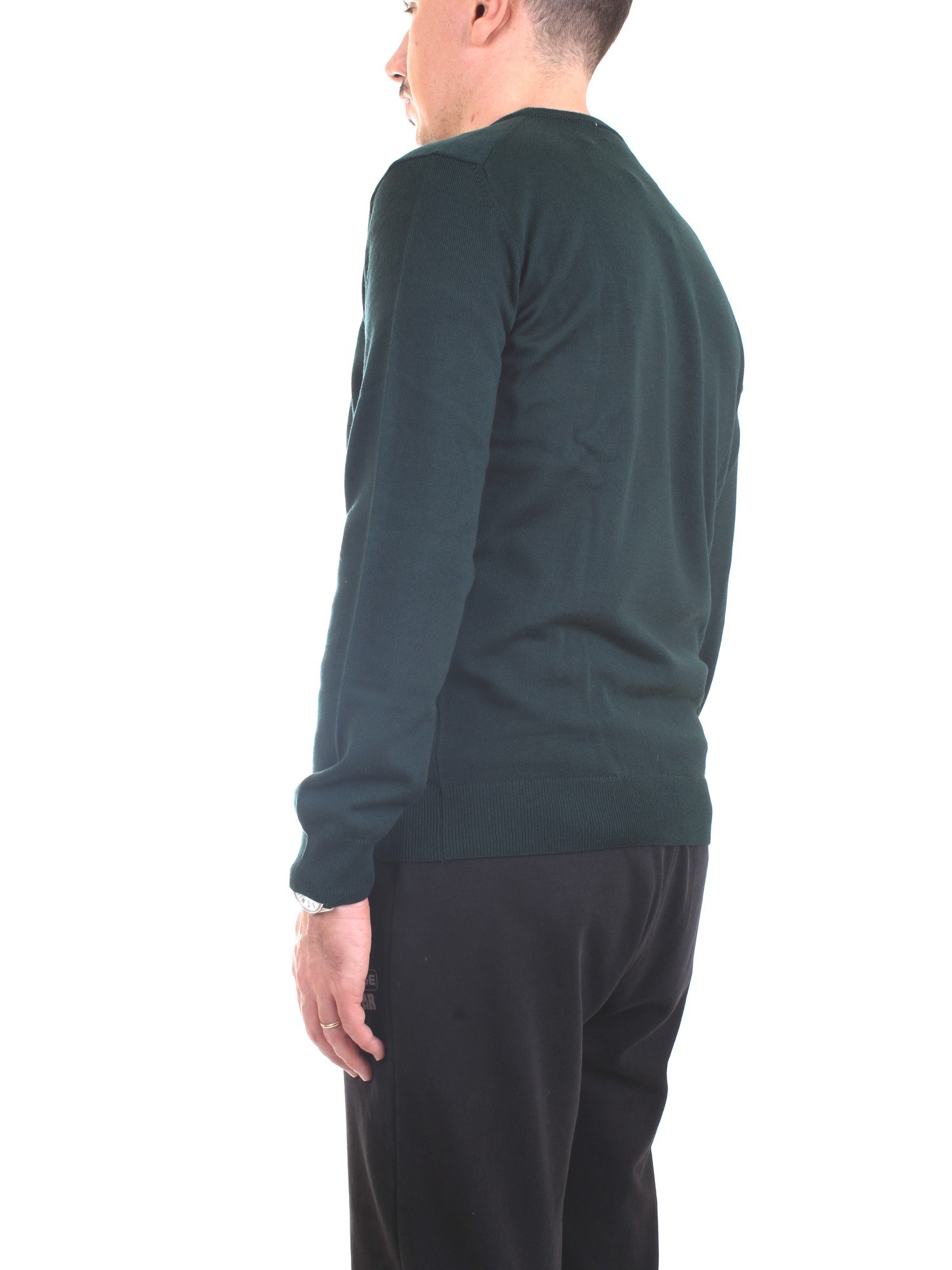 Lacoste AH1969 00 Green Clothing Man Pullover Lacoste AH1969 00 Green Clothing Man Pullover