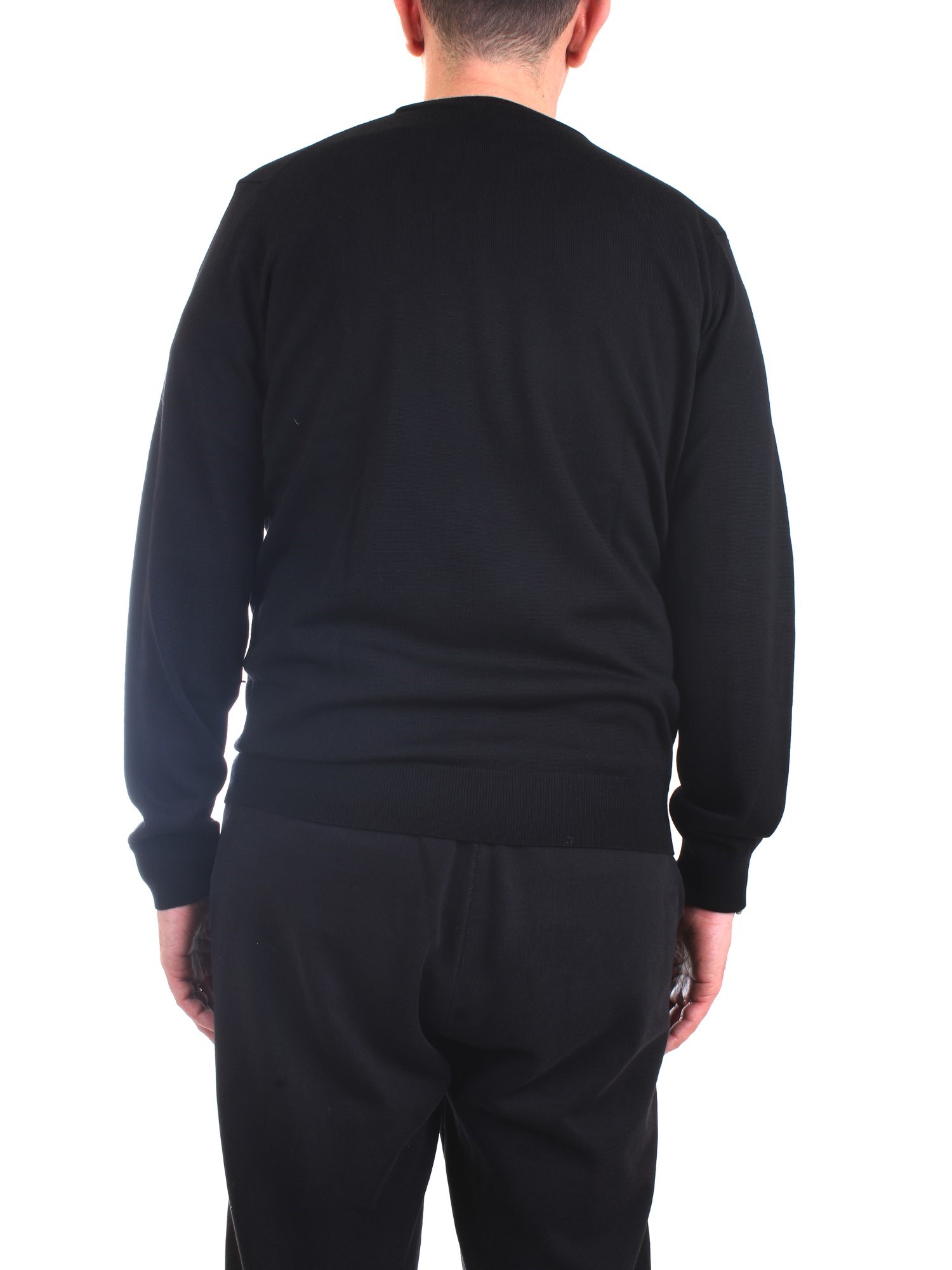Lacoste AH1969 00 Black Clothing Man Pullover Lacoste AH1969 00 Black Clothing Man Pullover