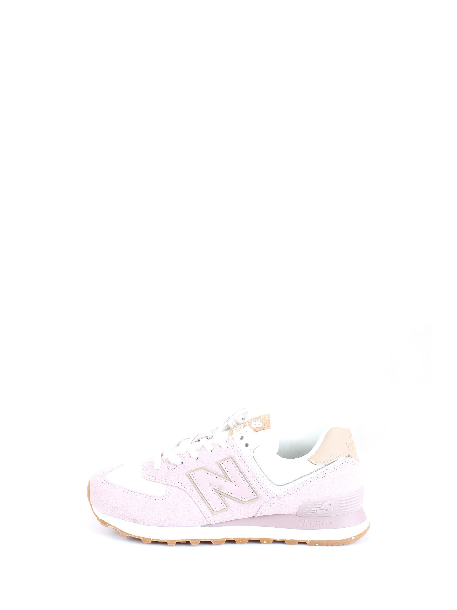 NEW BALANCE WL574 Pink Shoes Woman Sneakers NEW BALANCE WL574 Pink Shoes Woman Sneakers