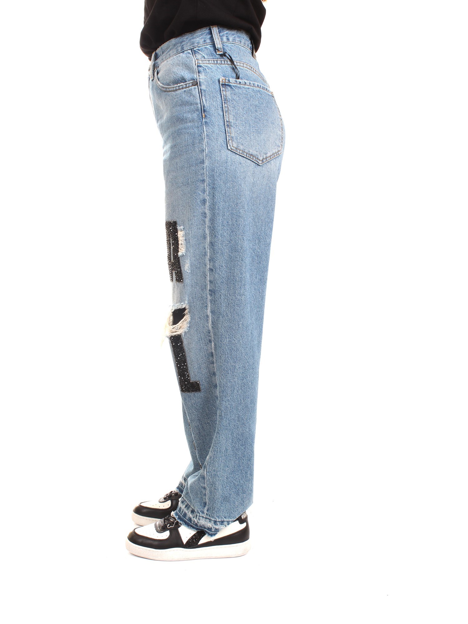 GAELLE PARIS GBD10445 Blue Clothing Woman Jeans GAELLE PARIS GBD10445 Blue Clothing Woman Jeans
