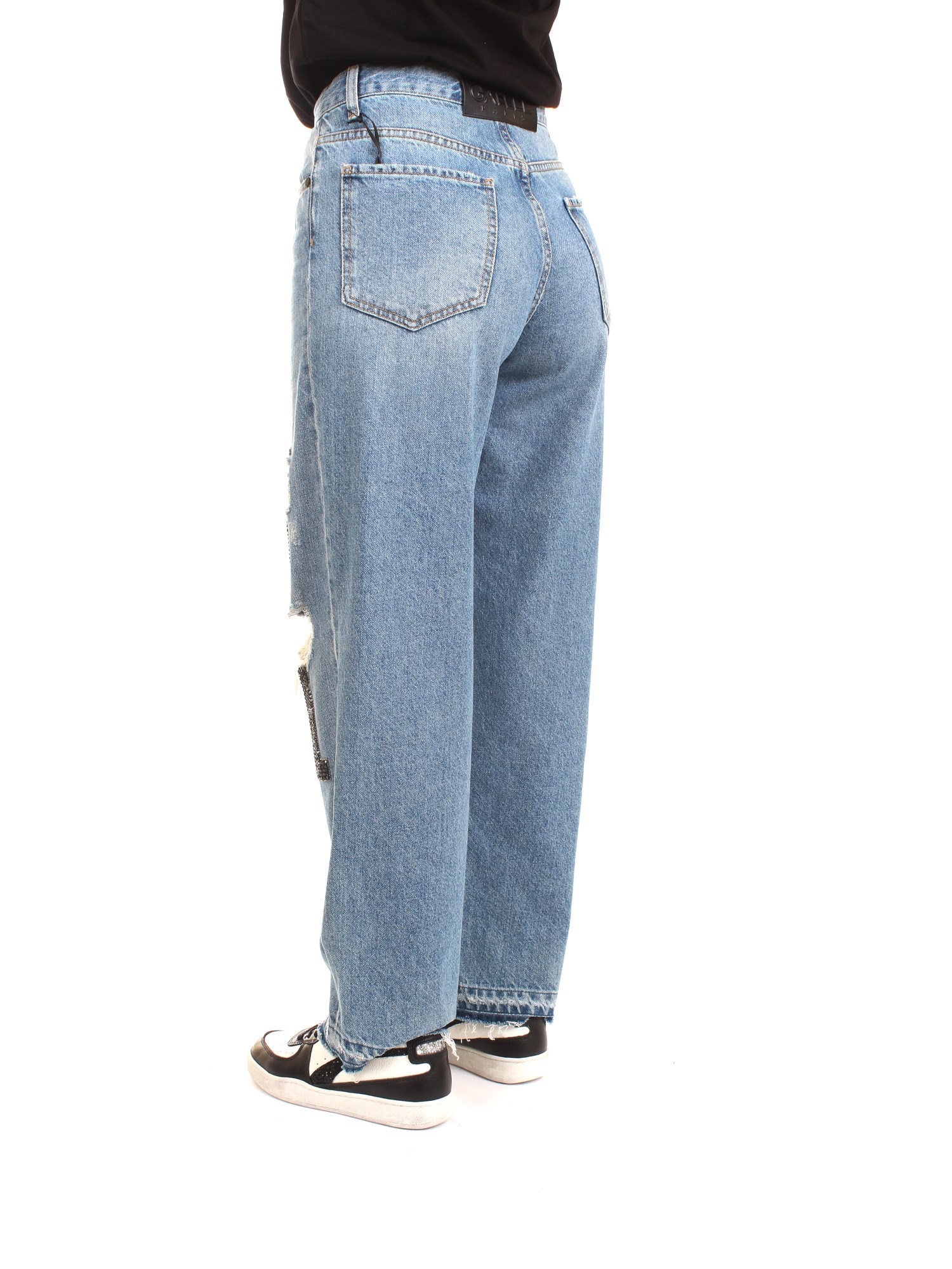 GAELLE PARIS GBD10445 Blue Clothing Woman Jeans GAELLE PARIS GBD10445 Blue Clothing Woman Jeans