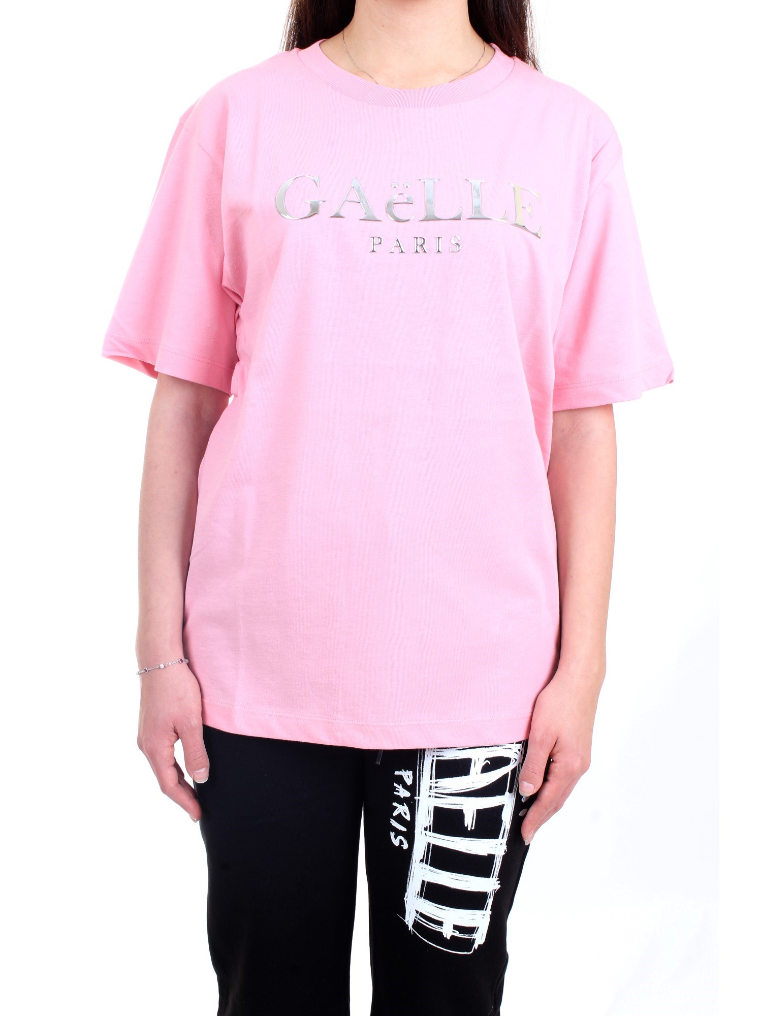 GAELLE PARIS GBD10158 Pink Clothing Woman T-Shirt/Polo GAELLE PARIS GBD10158 Pink Clothing Woman T-Shirt/Polo