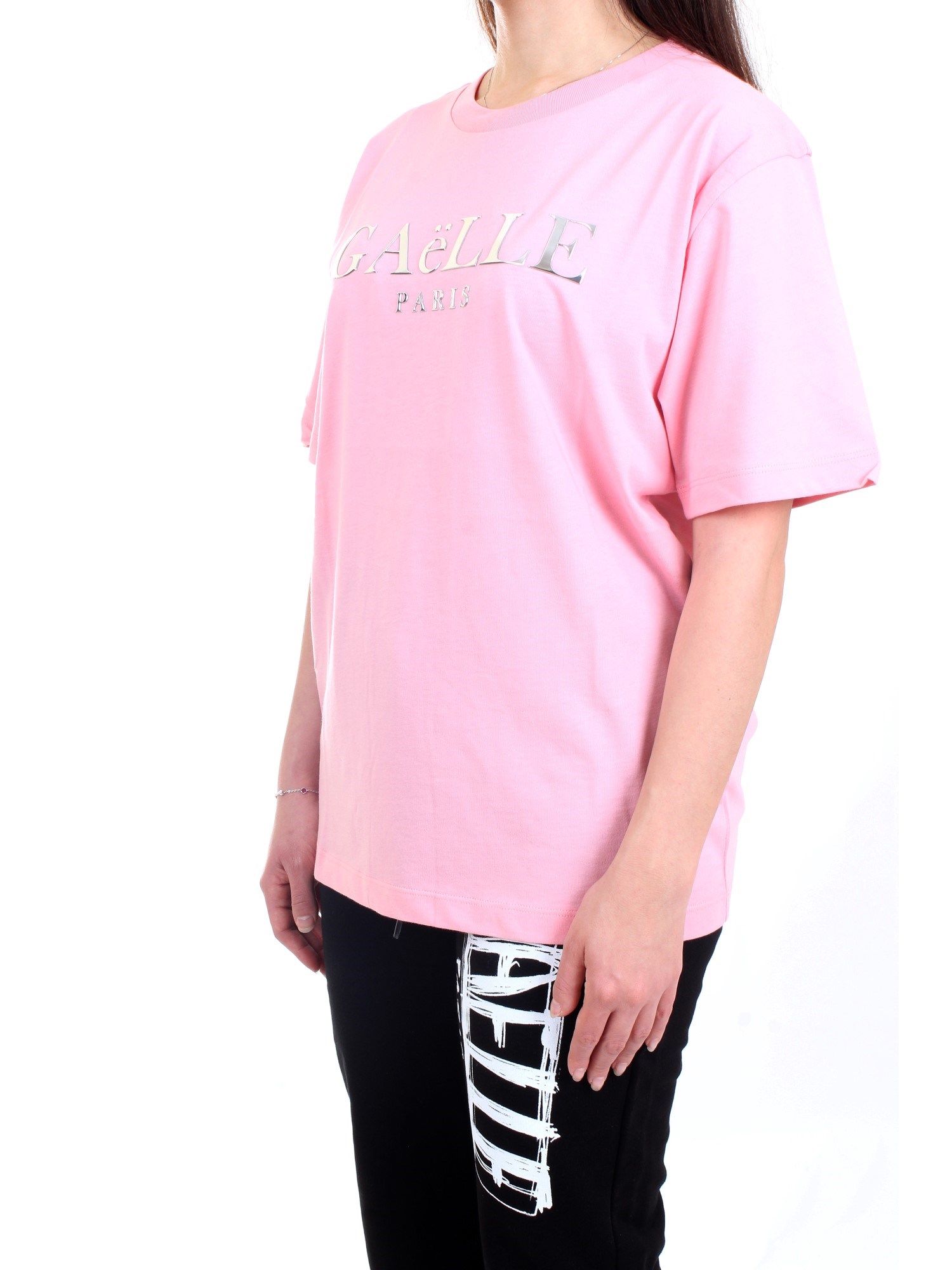 GAELLE PARIS GBD10158 Pink Clothing Woman T-Shirt/Polo GAELLE PARIS GBD10158 Pink Clothing Woman T-Shirt/Polo