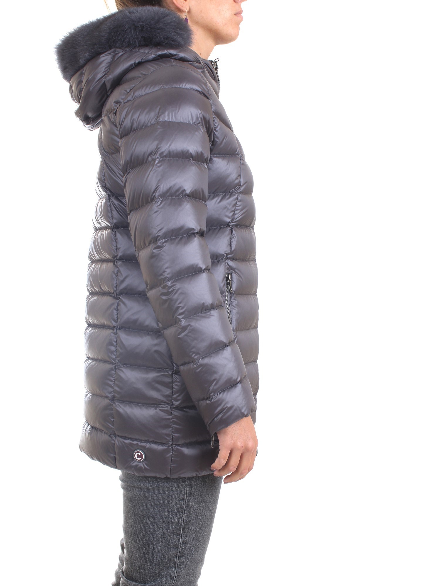COLMAR ORIGINALS 2233F Grey Clothing Woman Duvet COLMAR ORIGINALS 2233F Grey Clothing Woman Duvet