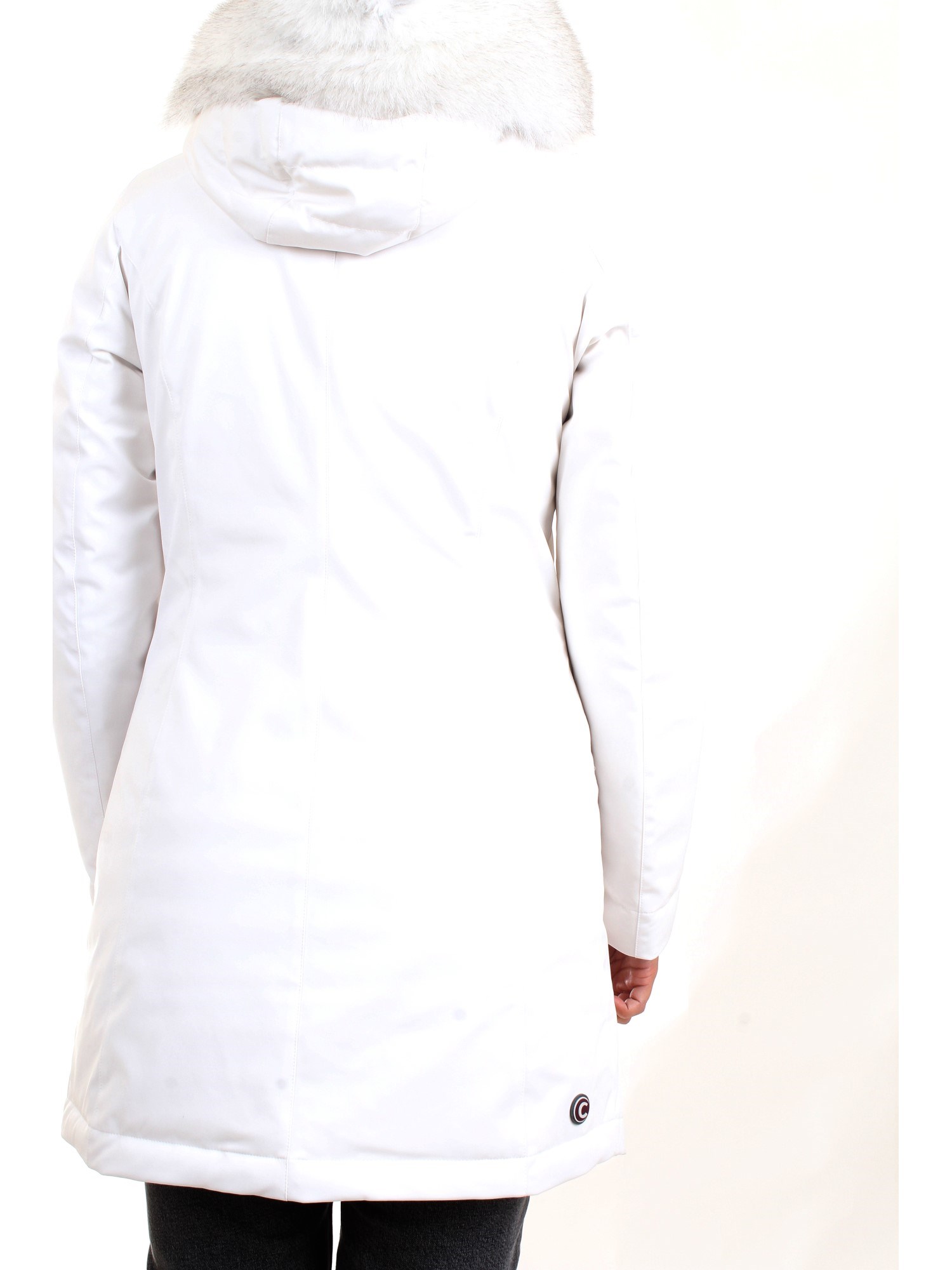 COLMAR ORIGINALS 2259F White Clothing Woman Duvet COLMAR ORIGINALS 2259F White Clothing Woman Duvet
