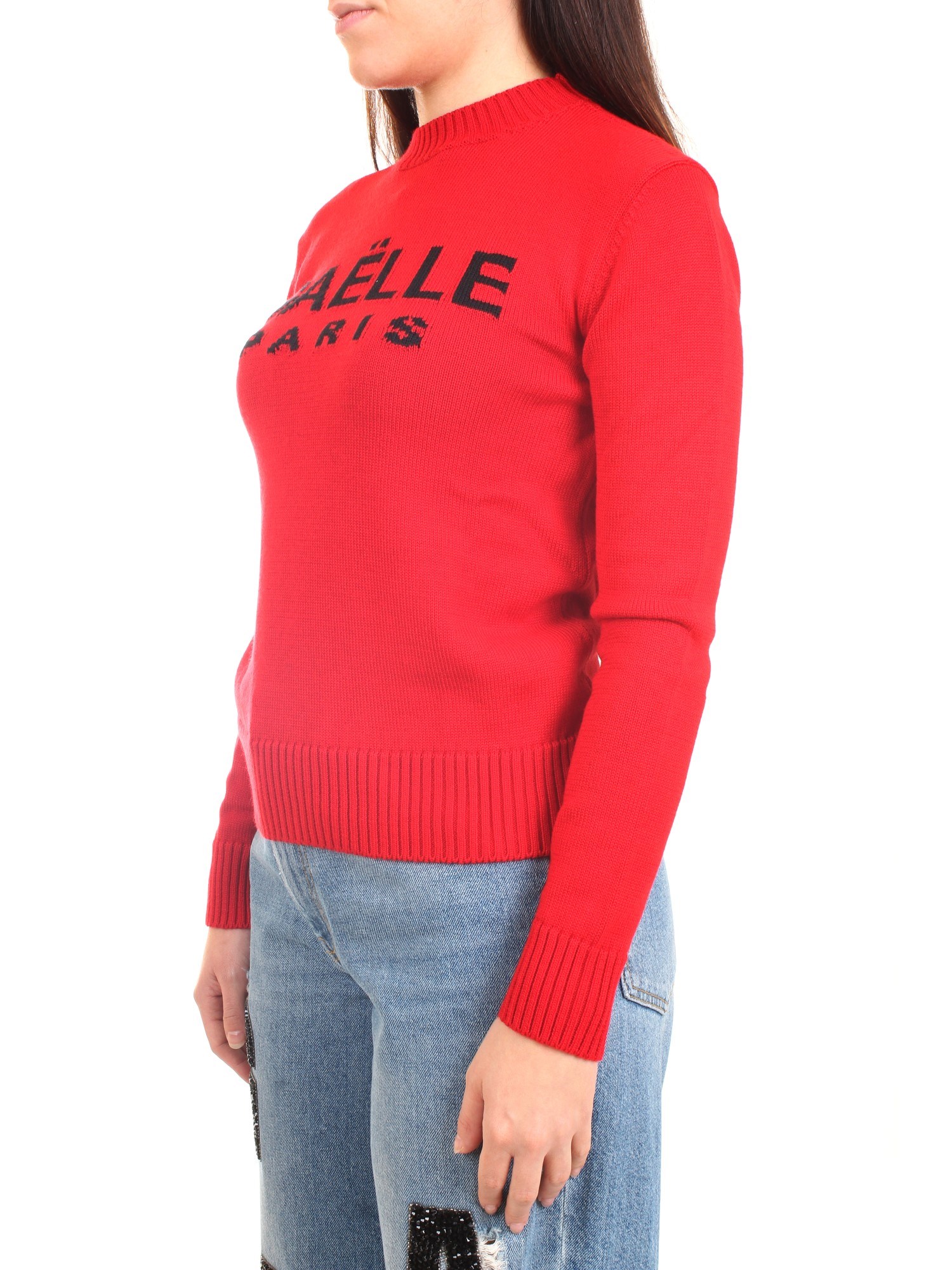 GAELLE PARIS GBD9800 Red Clothing Woman Sweater GAELLE PARIS GBD9800 Red Clothing Woman Sweater