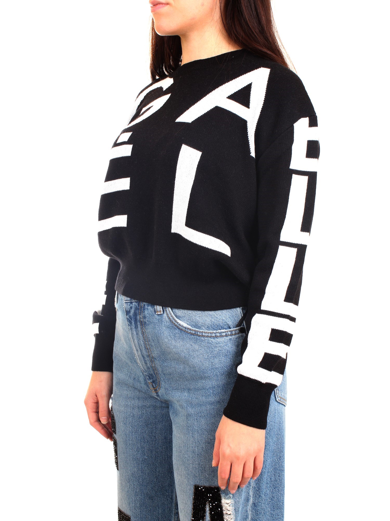 GAELLE PARIS GBD10310 Black Clothing Woman Pullover GAELLE PARIS GBD10310 Black Clothing Woman Pullover