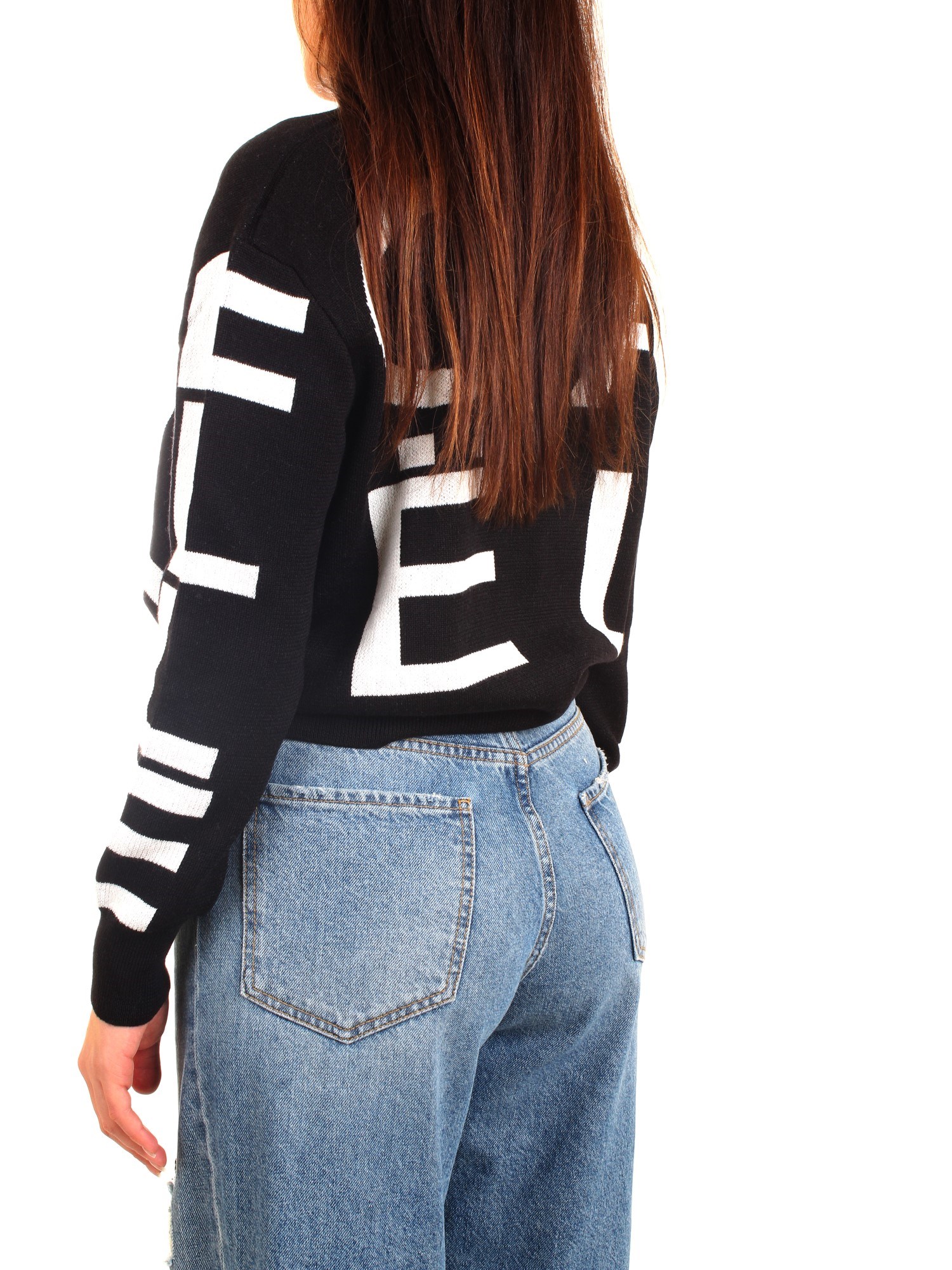 GAELLE PARIS GBD10310 Black Clothing Woman Pullover GAELLE PARIS GBD10310 Black Clothing Woman Pullover
