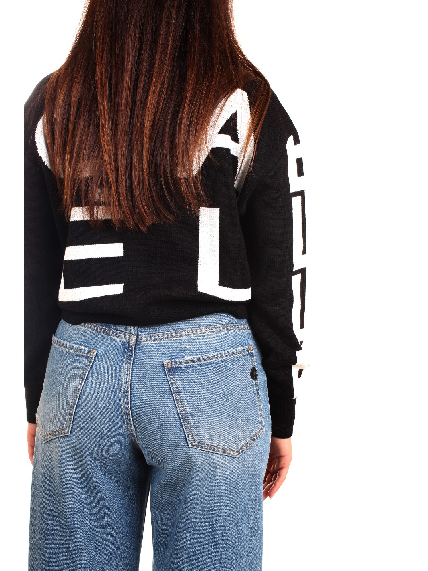 GAELLE PARIS GBD10310 Black Clothing Woman Pullover GAELLE PARIS GBD10310 Black Clothing Woman Pullover