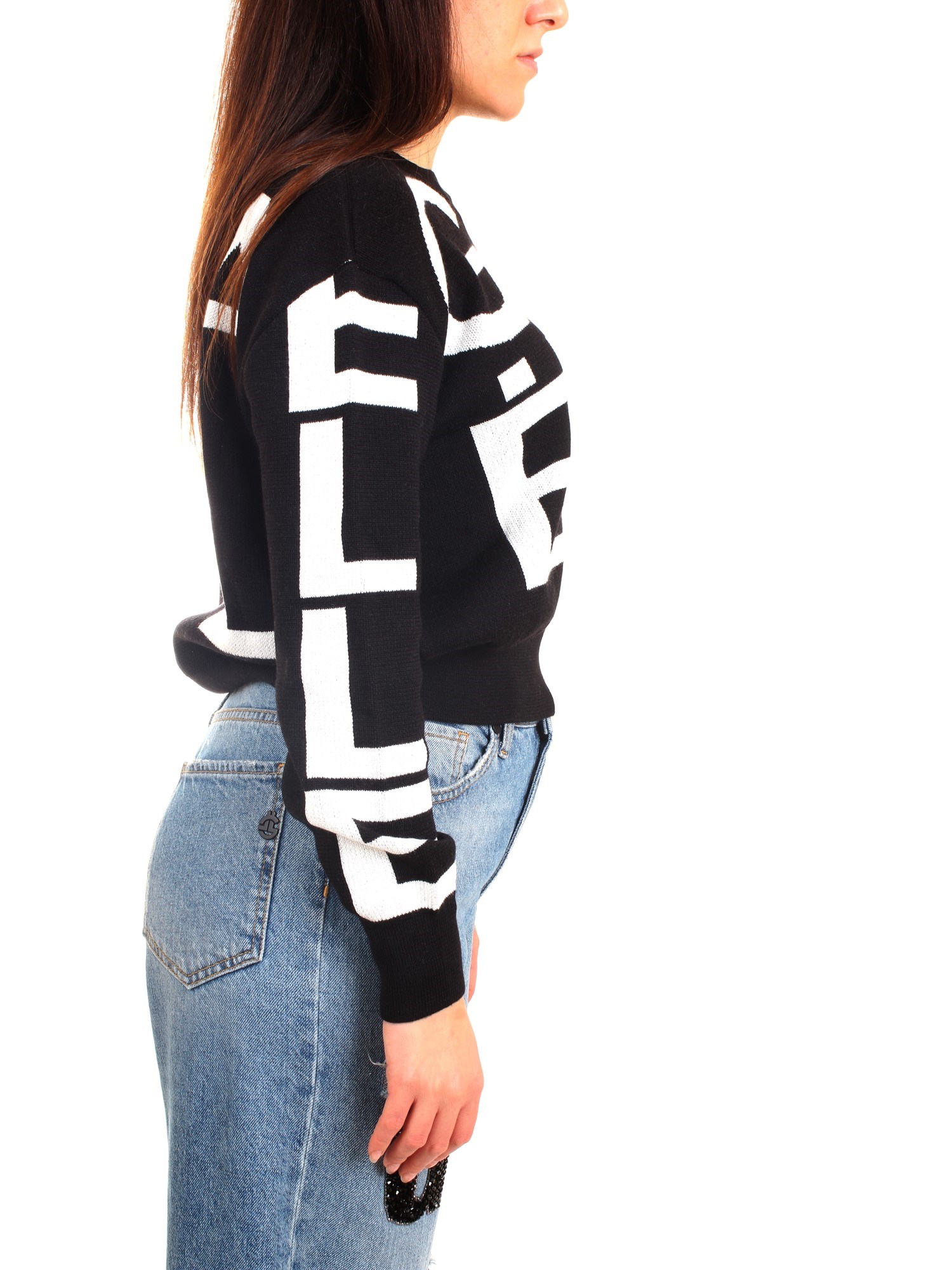 GAELLE PARIS GBD10310 Black Clothing Woman Pullover GAELLE PARIS GBD10310 Black Clothing Woman Pullover