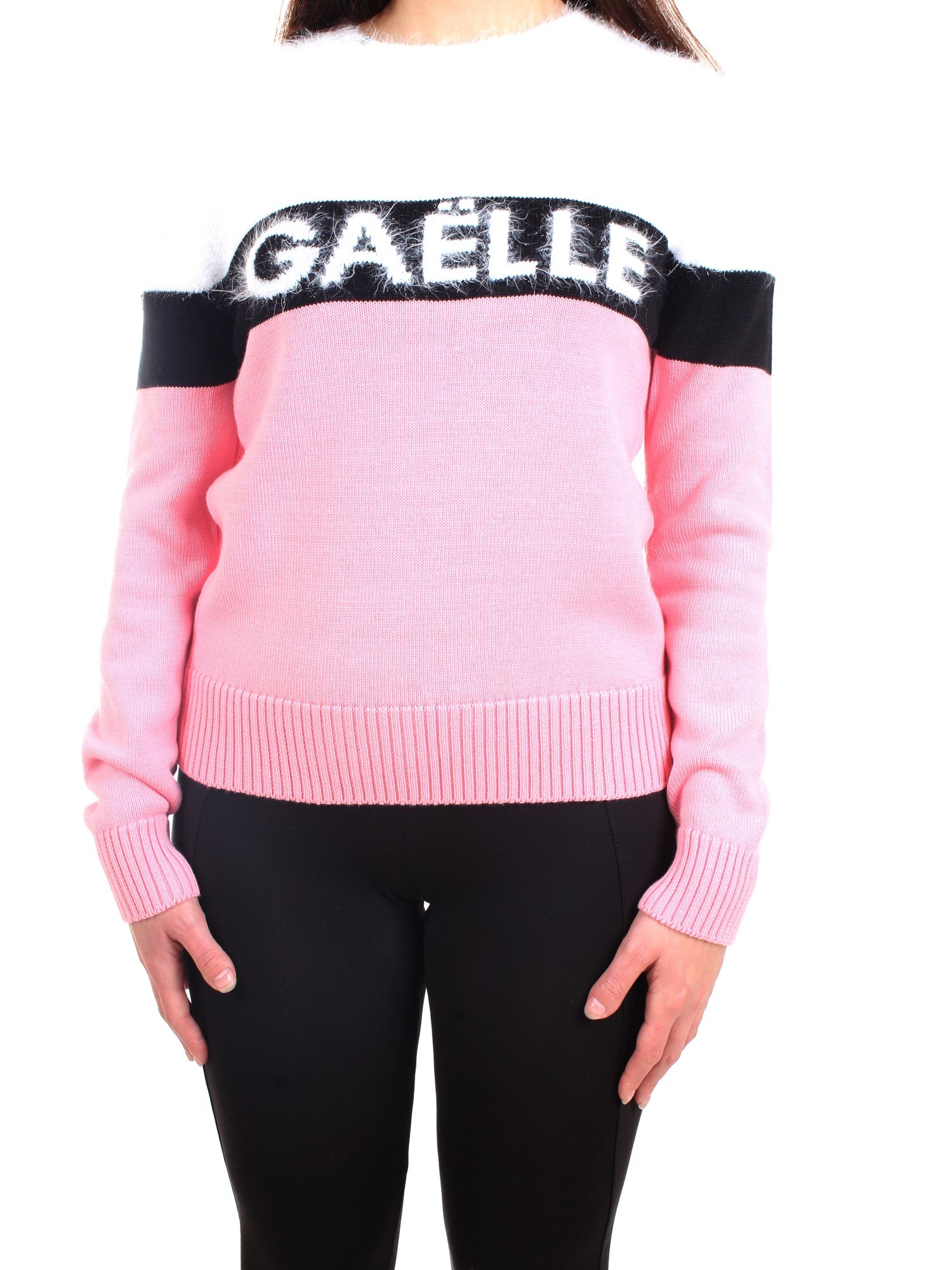 GAELLE PARIS GBD10305 Pink Clothing Woman Pullover GAELLE PARIS GBD10305 Pink Clothing Woman Pullover