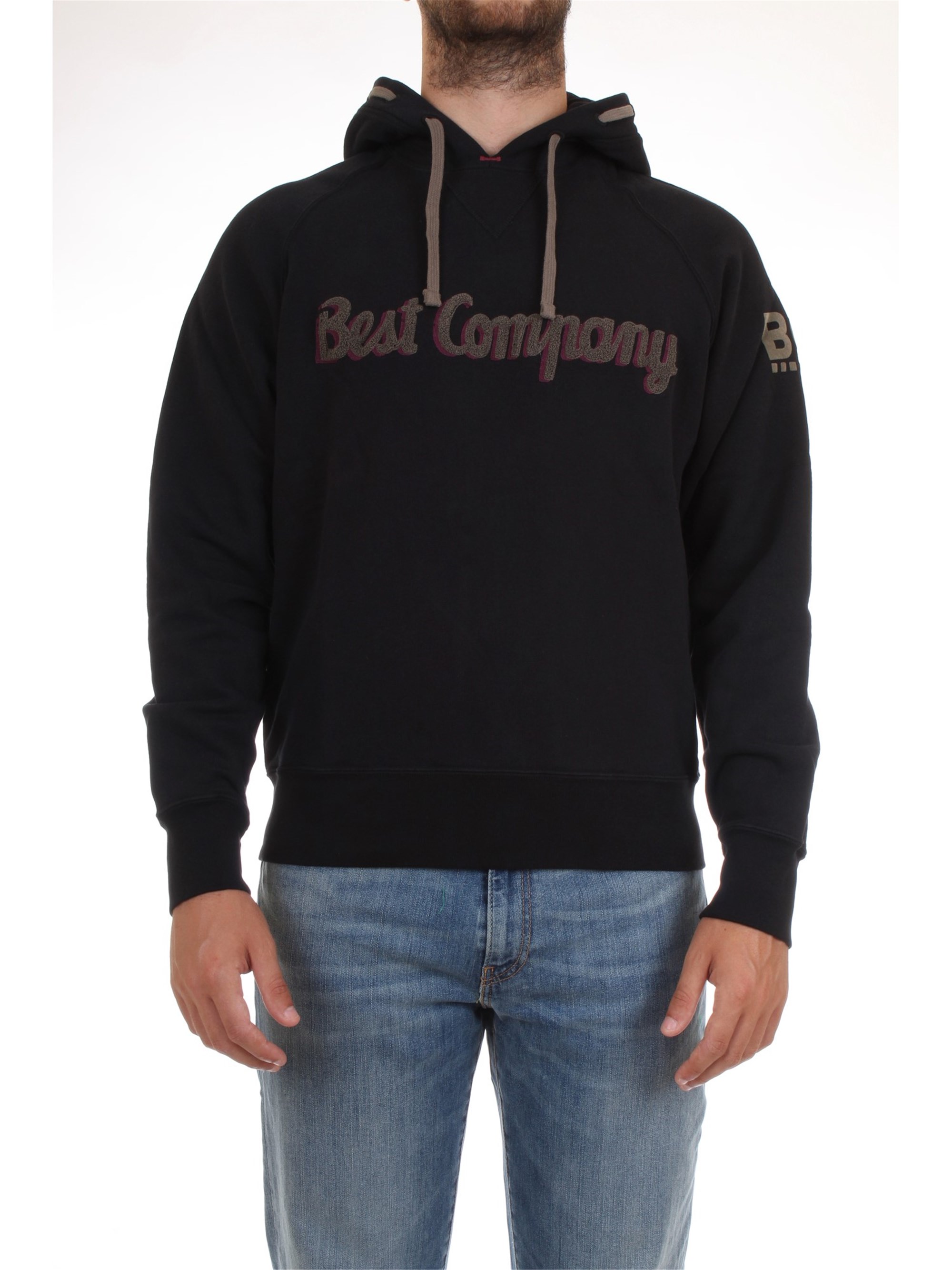 BEST COMPANY 692011 Black Clothing Man Sweater BEST COMPANY 692011 Black Clothing Man Sweater