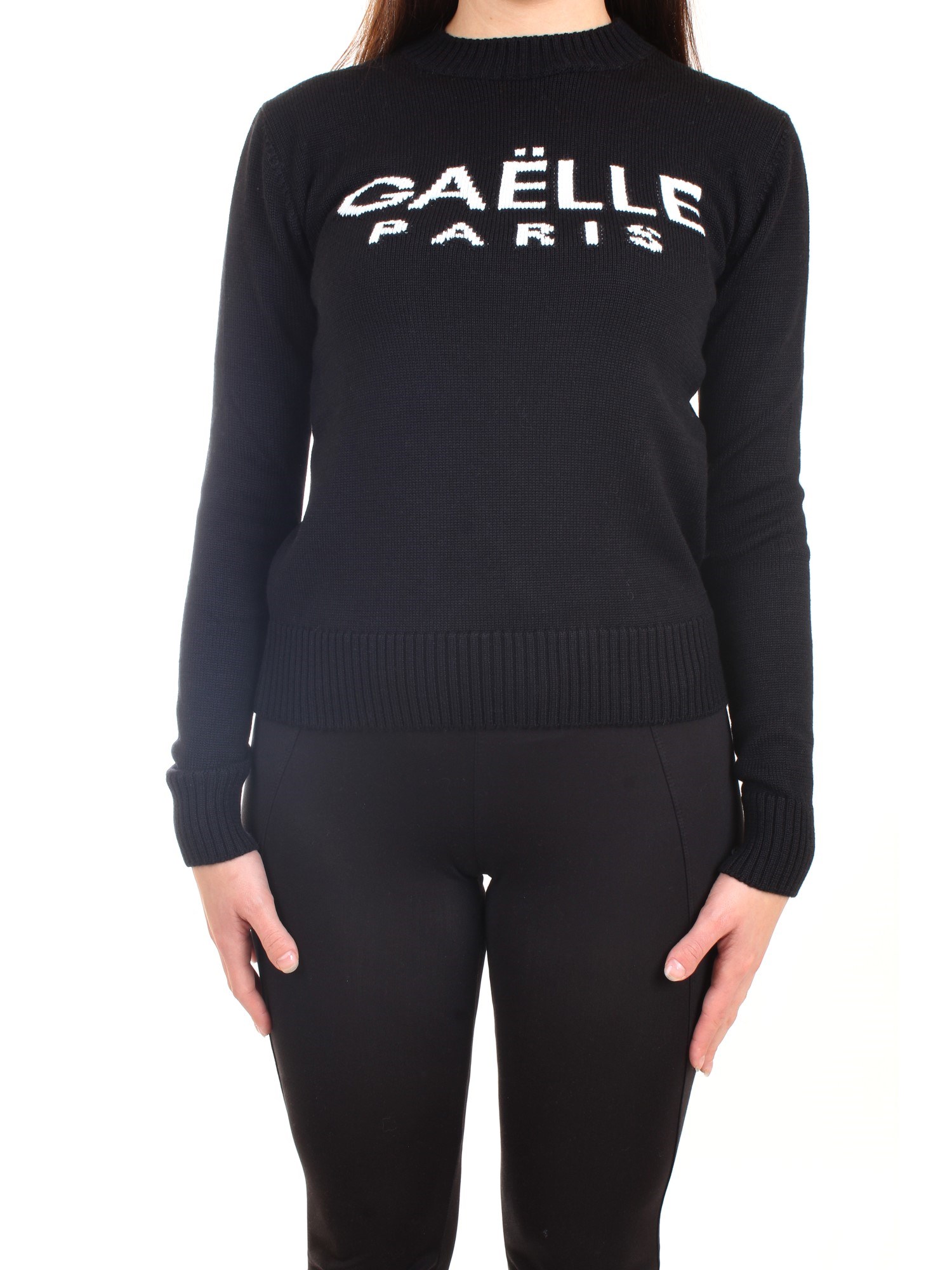 GAELLE PARIS GBD9800 Black Clothing Woman Sweater GAELLE PARIS GBD9800 Black Clothing Woman Sweater