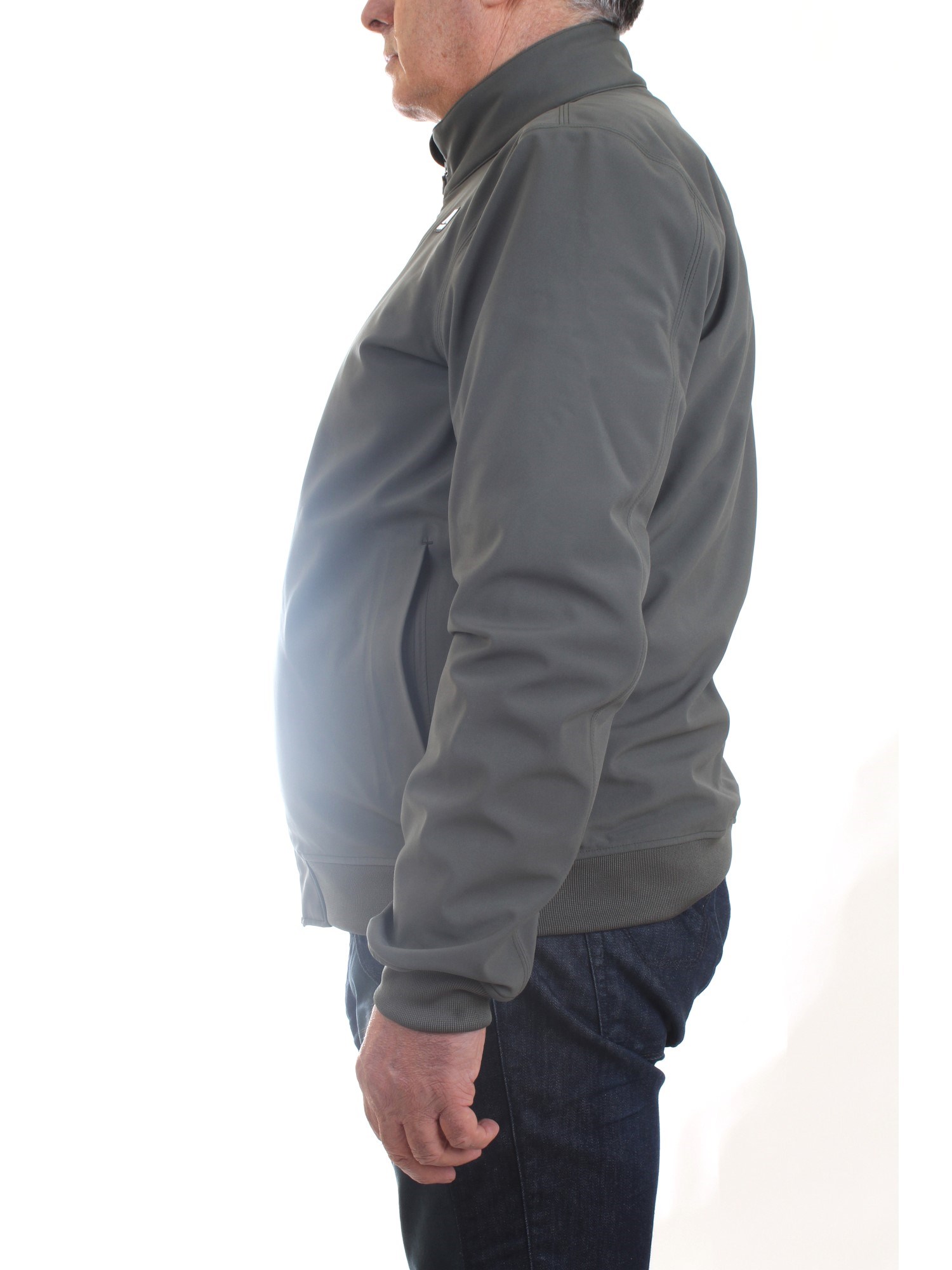 K-WAY K111B1W Military green Clothing Man Jacket K-WAY K111B1W Military green Clothing Man Jacket