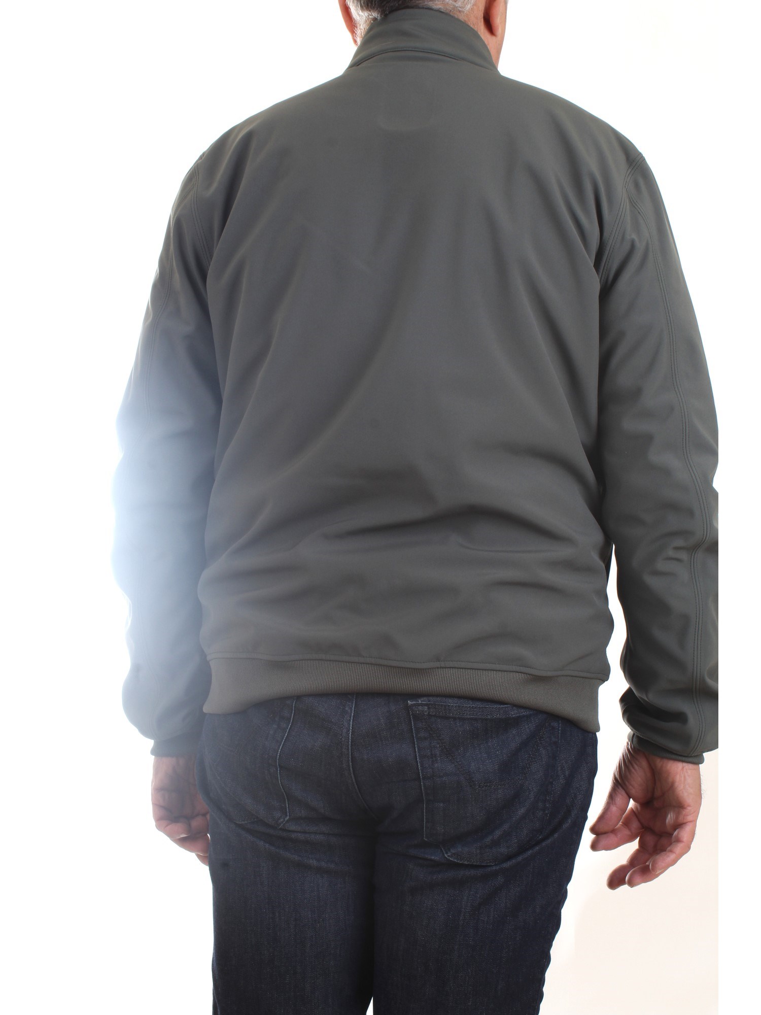 K-WAY K111B1W Military green Clothing Man Jacket K-WAY K111B1W Military green Clothing Man Jacket
