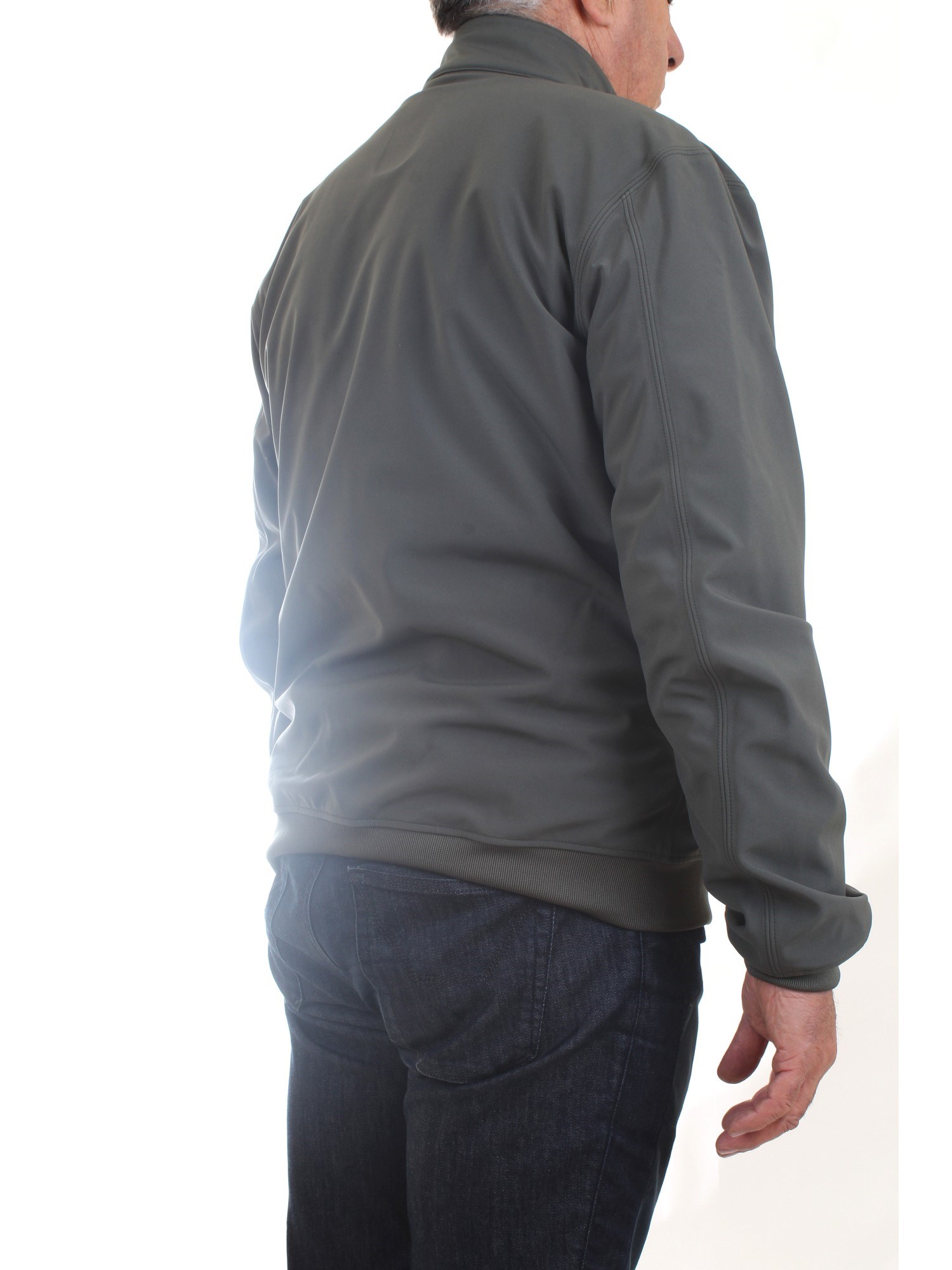 K-WAY K111B1W Military green Clothing Man Jacket K-WAY K111B1W Military green Clothing Man Jacket