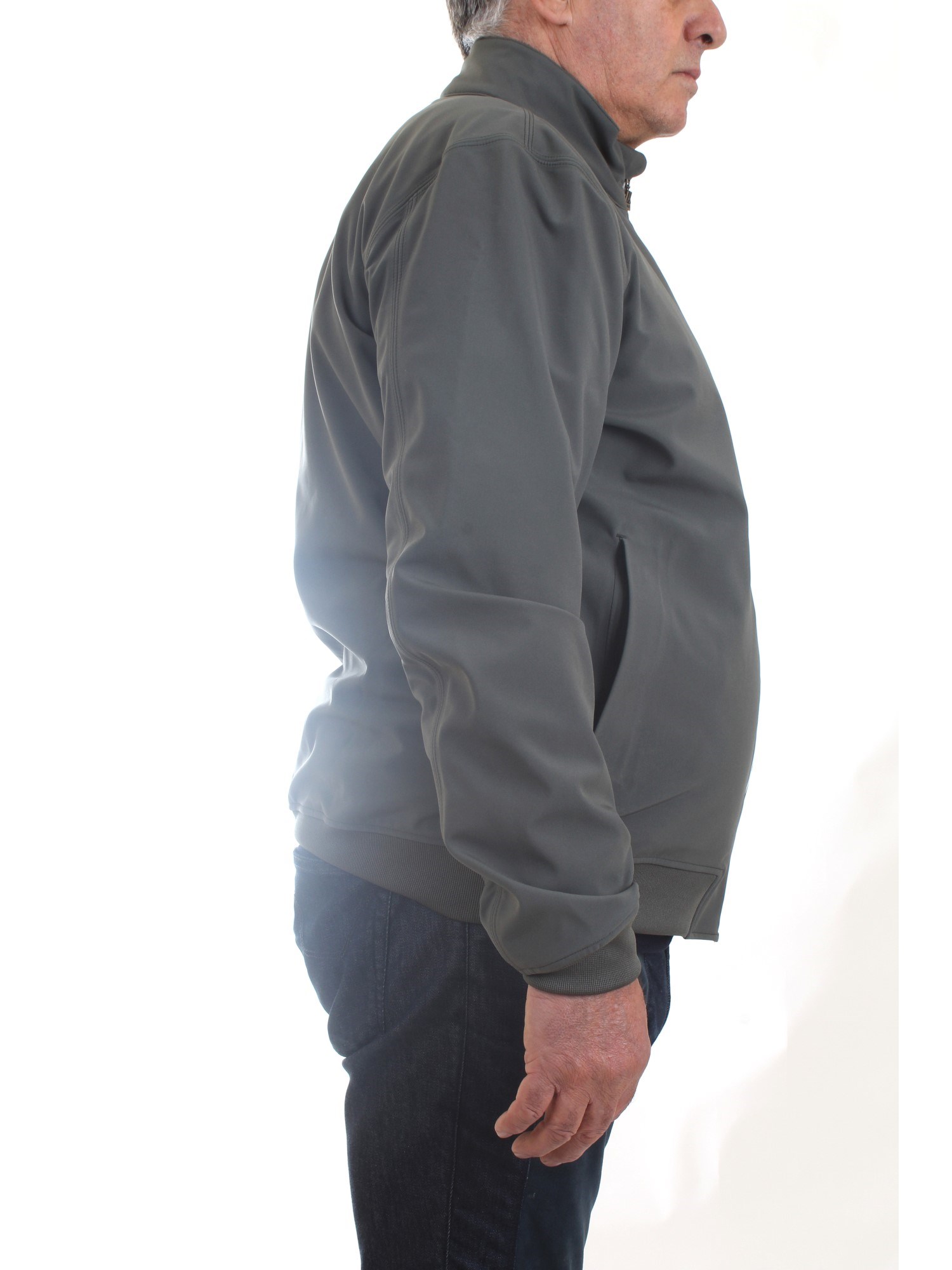 K-WAY K111B1W Military green Clothing Man Jacket K-WAY K111B1W Military green Clothing Man Jacket