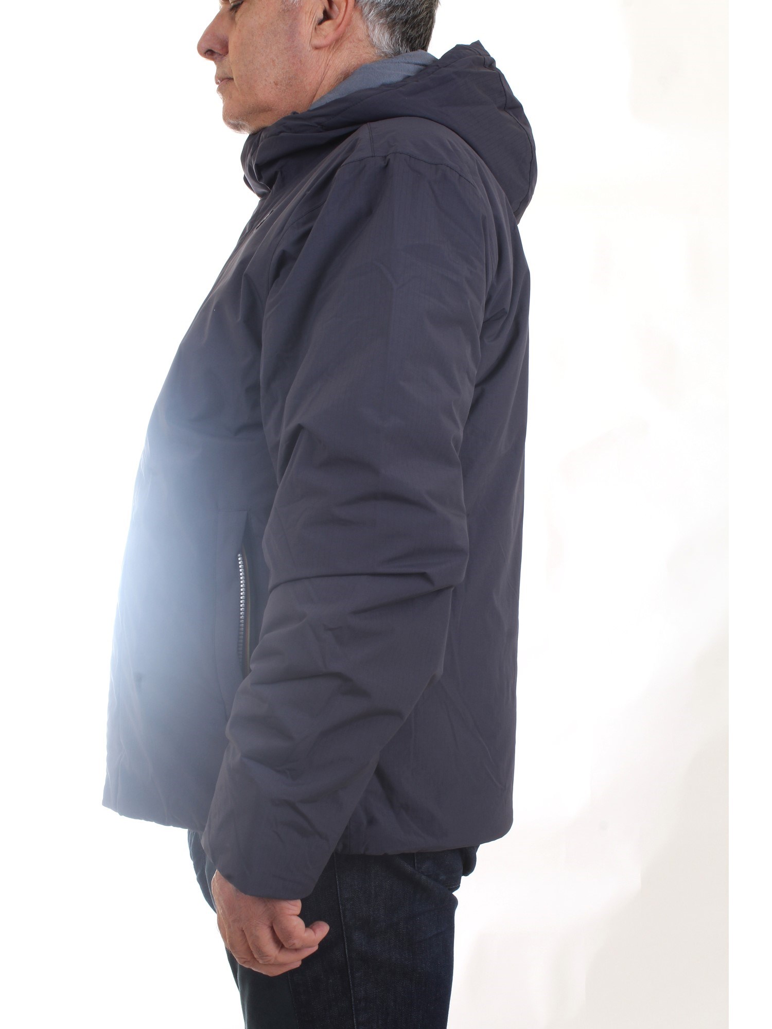 K-WAY K1119KW Blue Clothing Man Jacket K-WAY K1119KW Blue Clothing Man Jacket