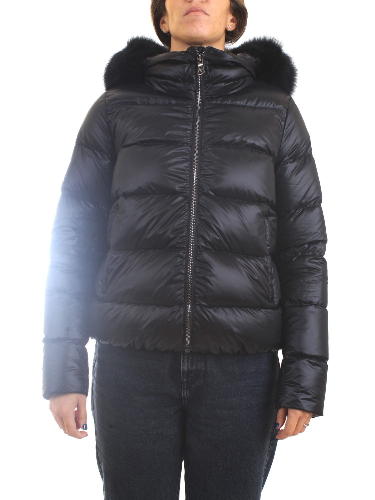 COLMAR ORIGINALS 2216F Black Clothing Woman Duvet COLMAR ORIGINALS 2216F Black Clothing Woman Duvet