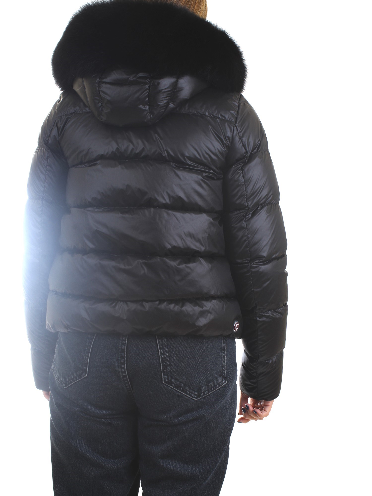 COLMAR ORIGINALS 2216F Black Clothing Woman Duvet COLMAR ORIGINALS 2216F Black Clothing Woman Duvet