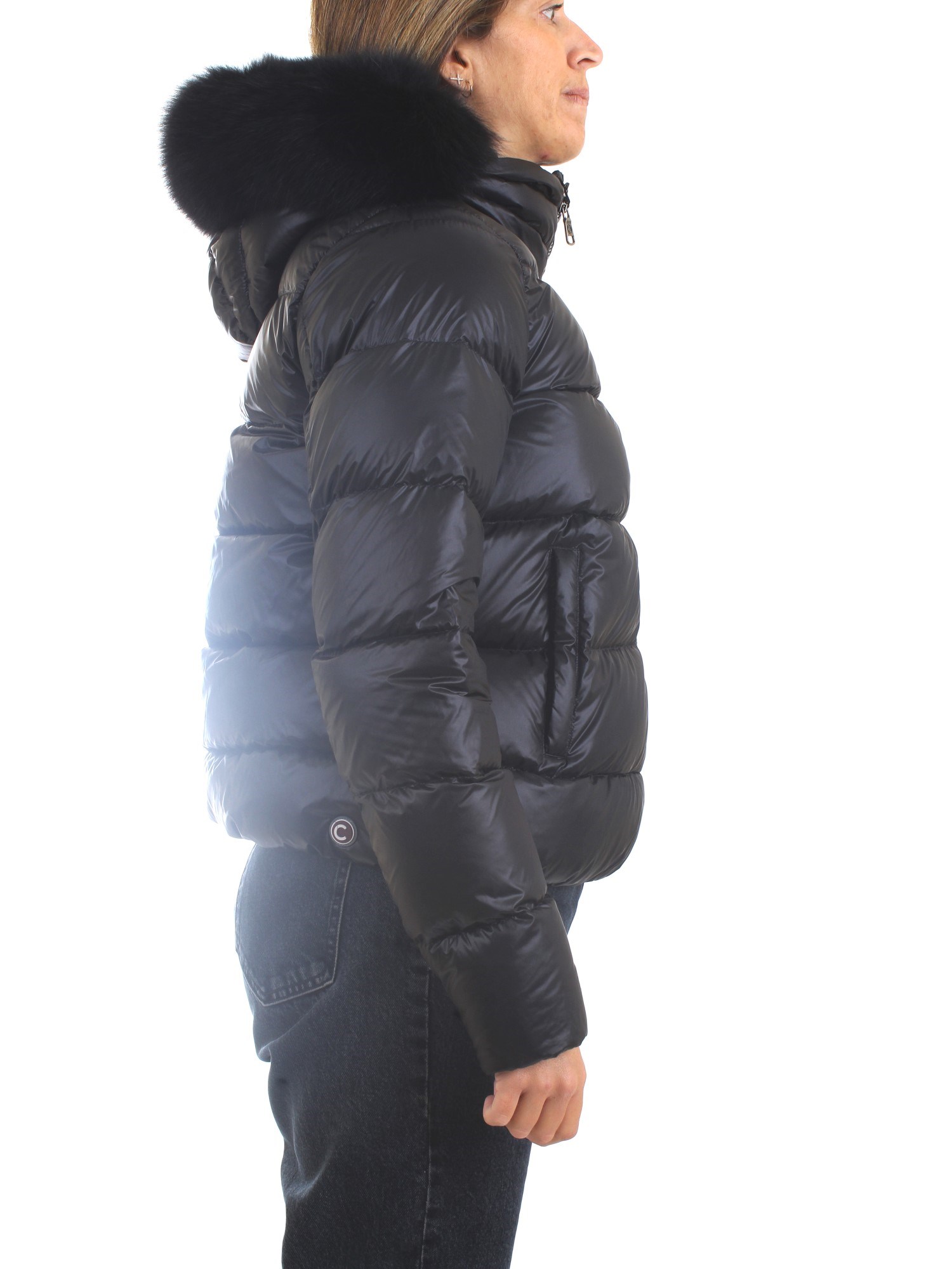 COLMAR ORIGINALS 2216F Black Clothing Woman Duvet COLMAR ORIGINALS 2216F Black Clothing Woman Duvet