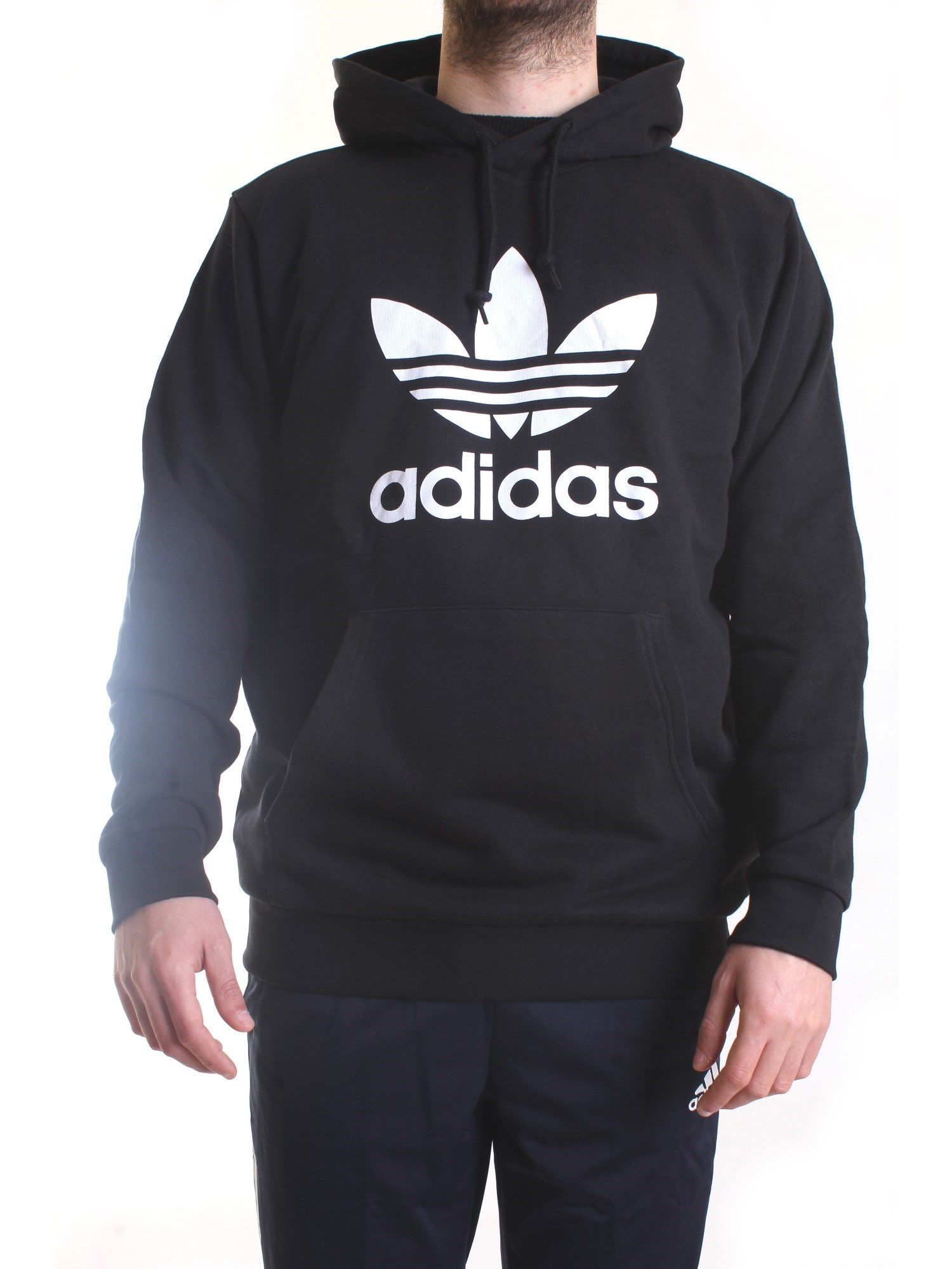 ADIDAS ORIGINALS H06667 Black Clothing Man Sweater ADIDAS ORIGINALS H06667 Black Clothing Man Sweater