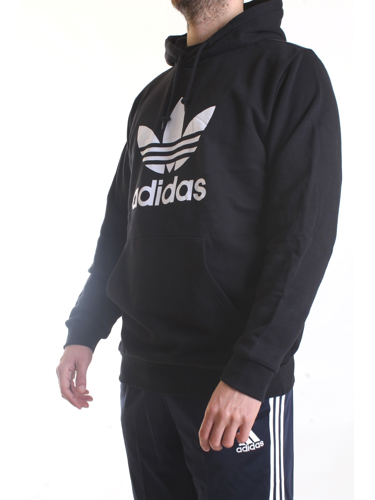 ADIDAS ORIGINALS H06667 Black Clothing Man Sweater ADIDAS ORIGINALS H06667 Black Clothing Man Sweater