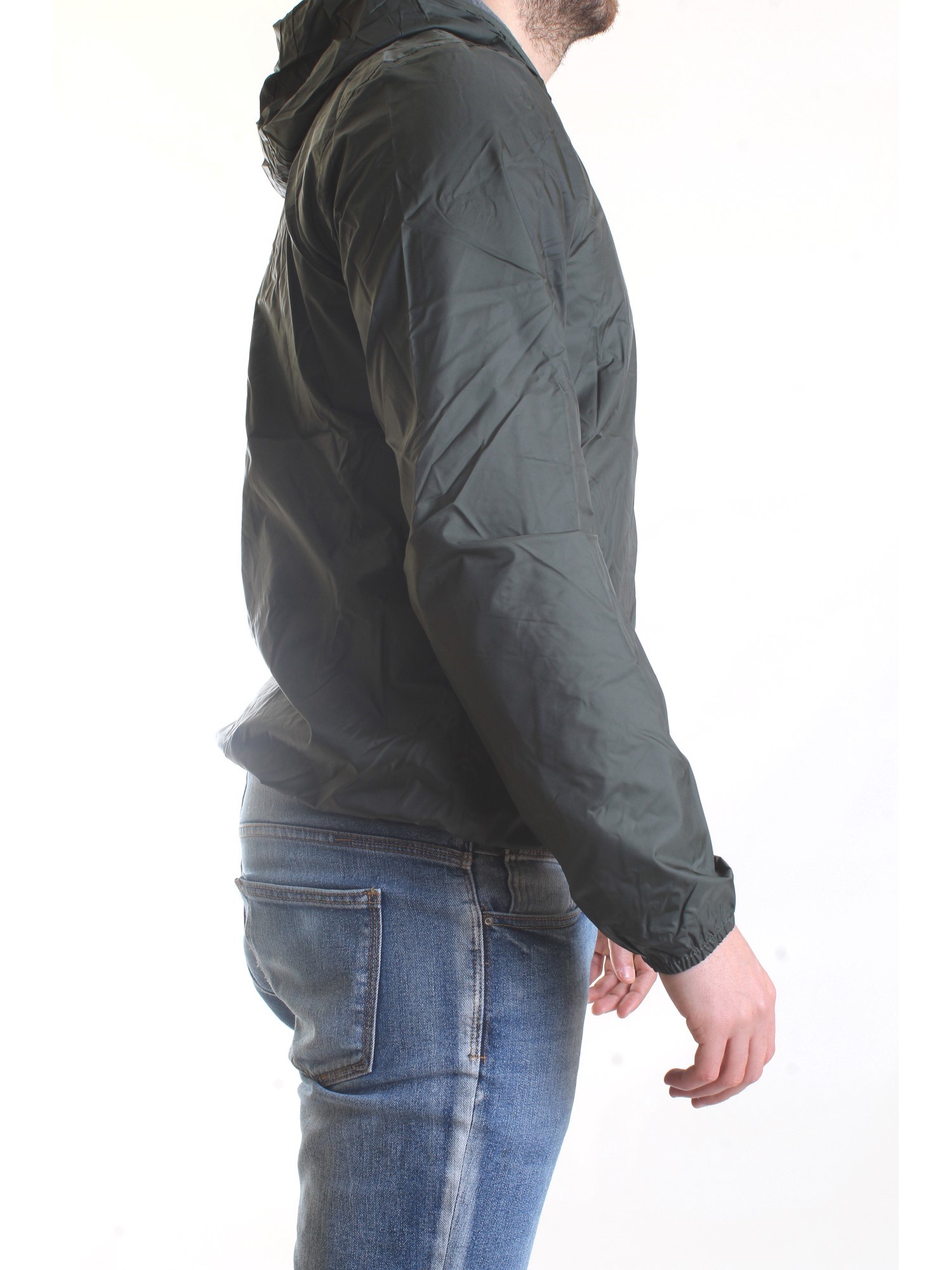 K-WAY K31161W Verde Militare Abbigliamento Uomo Giacca K-WAY K31161W Verde Militare Abbigliamento Uomo Giacca