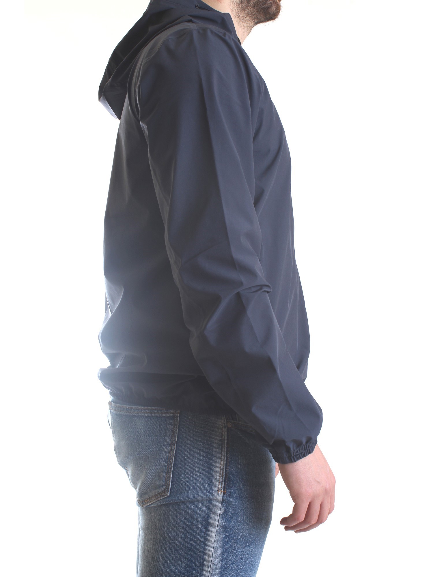 K-WAY K31126W Blue Clothing Man Jacket K-WAY K31126W Blue Clothing Man Jacket