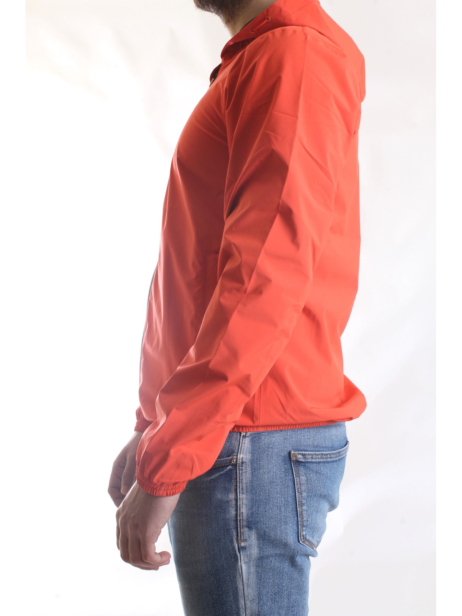 K-WAY K31126W Orange Clothing Man Jacket K-WAY K31126W Orange Clothing Man Jacket