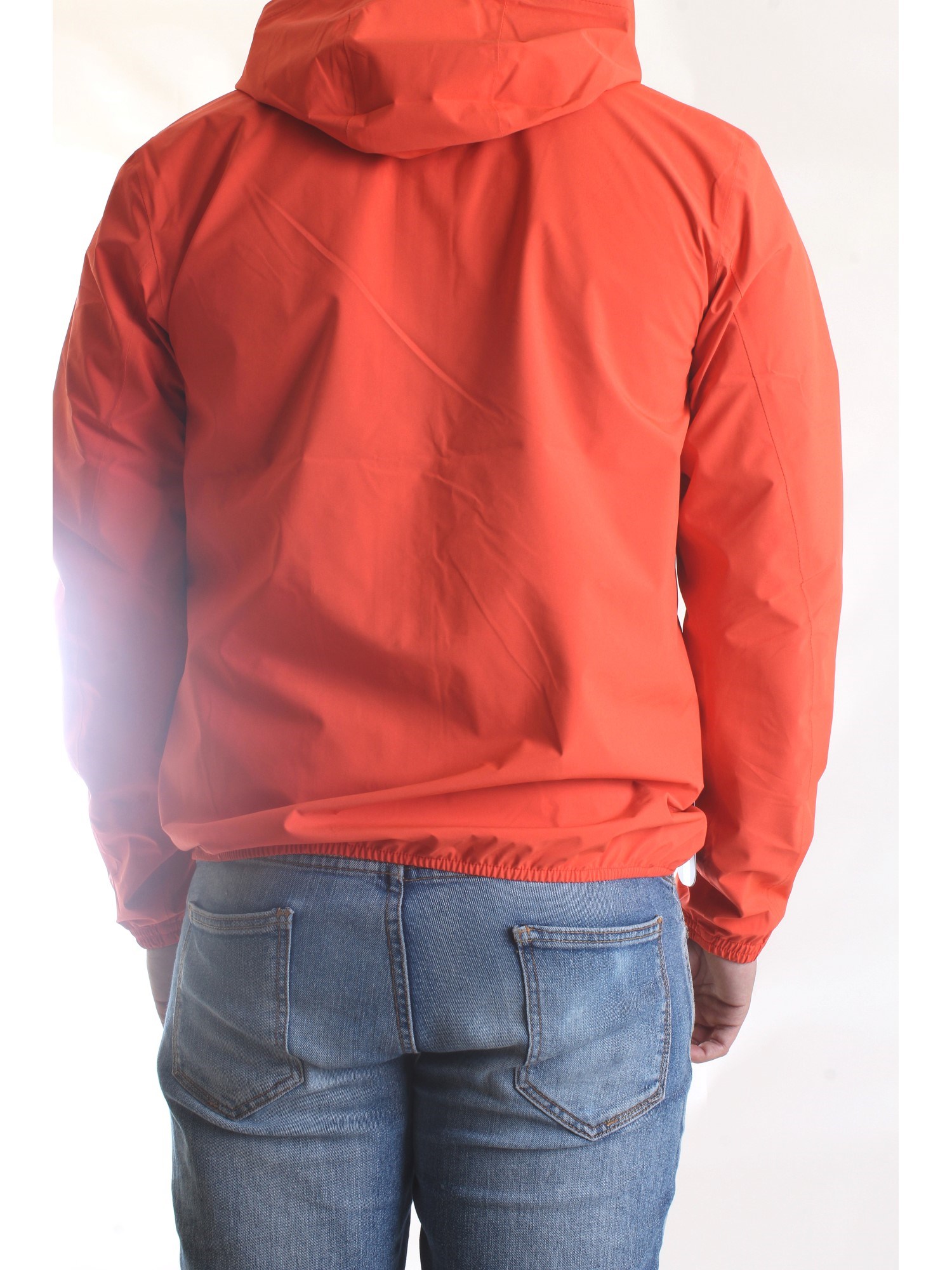 K-WAY K31126W Orange Clothing Man Jacket K-WAY K31126W Orange Clothing Man Jacket
