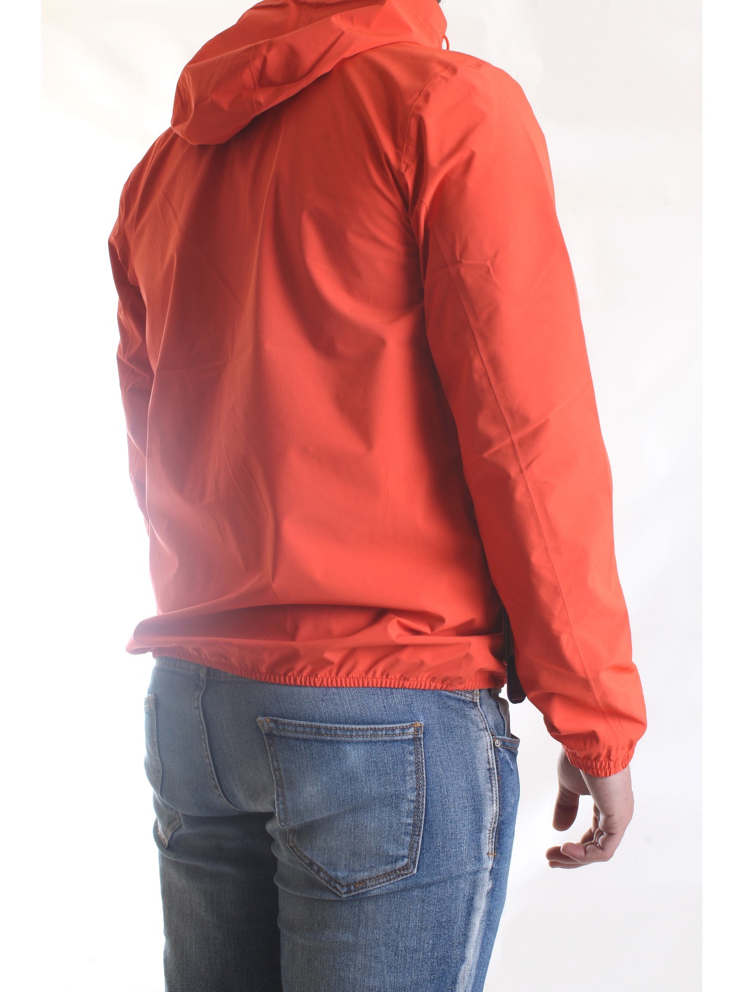 K-WAY K31126W Orange Clothing Man Jacket K-WAY K31126W Orange Clothing Man Jacket