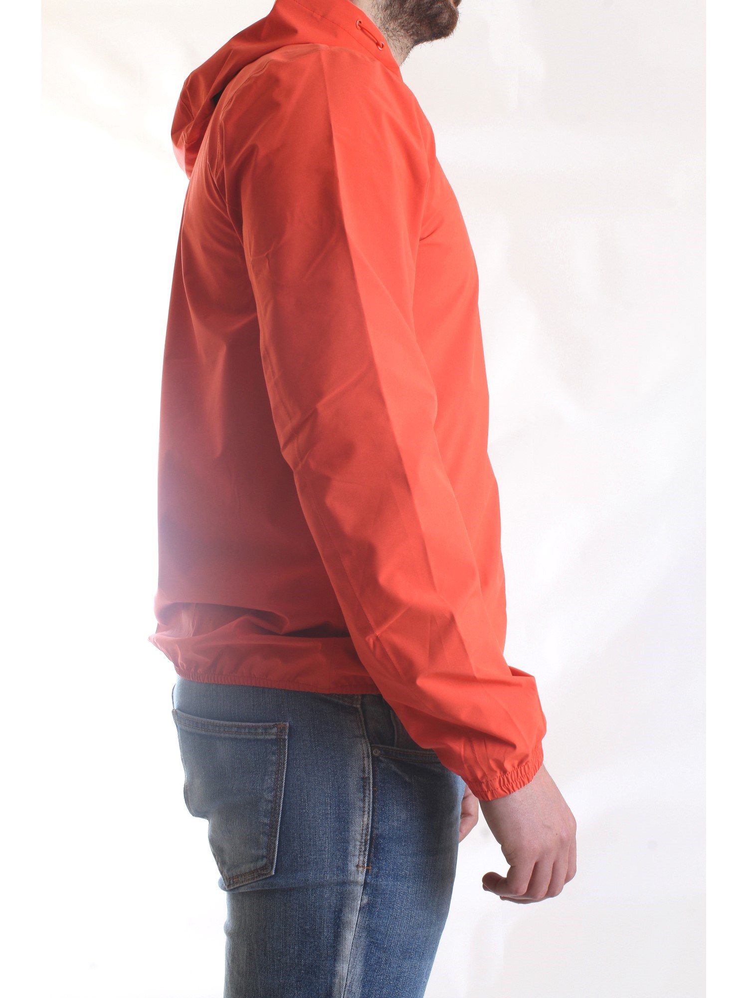 K-WAY K31126W Orange Clothing Man Jacket K-WAY K31126W Orange Clothing Man Jacket