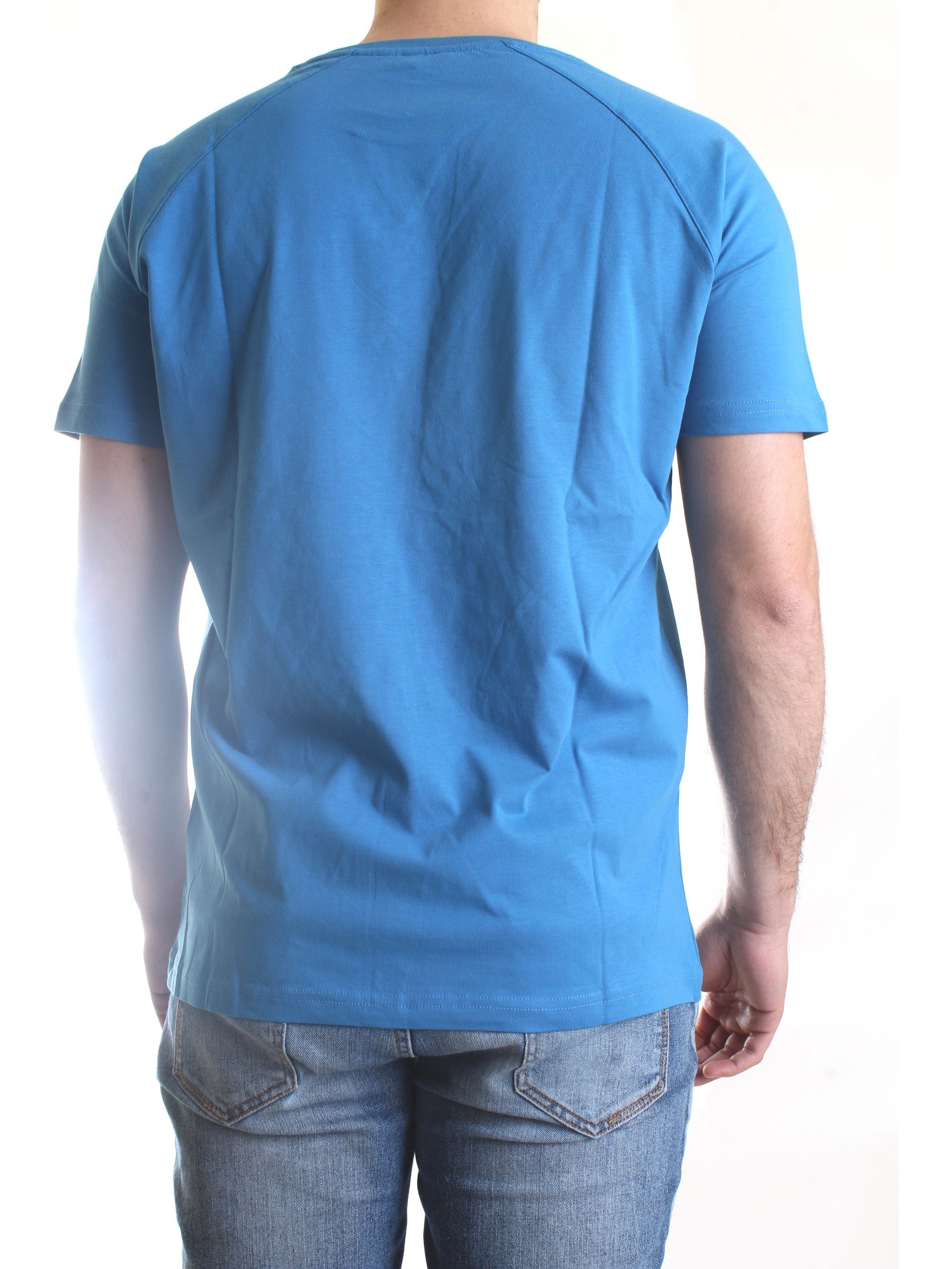 K-WAY K0074Q0 Turquoise Clothing Man T-Shirt/Polo K-WAY K0074Q0 Turquoise Clothing Man T-Shirt/Polo