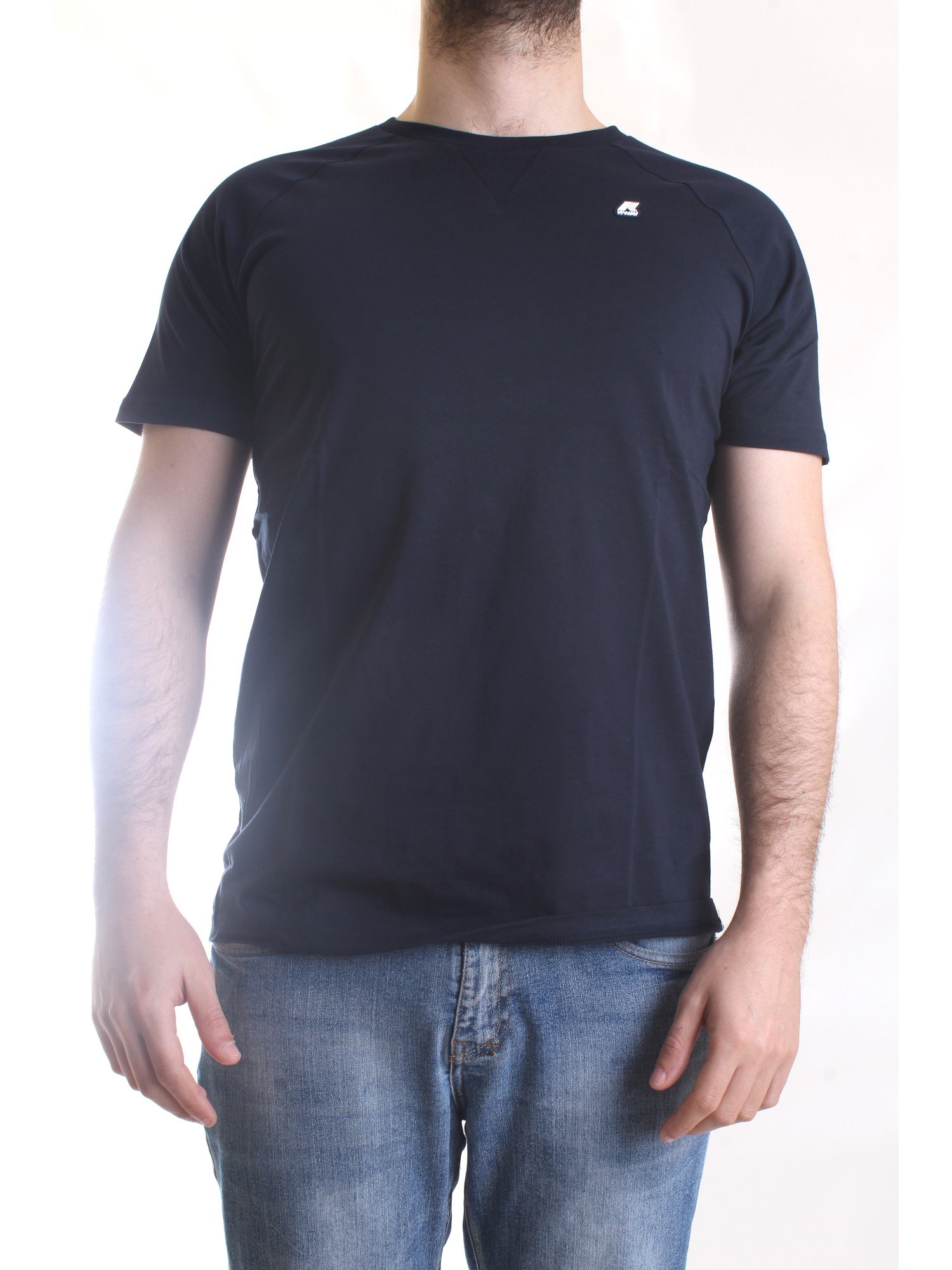 K-WAY K0074Q0 Blue Clothing Man T-Shirt/Polo K-WAY K0074Q0 Blue Clothing Man T-Shirt/Polo