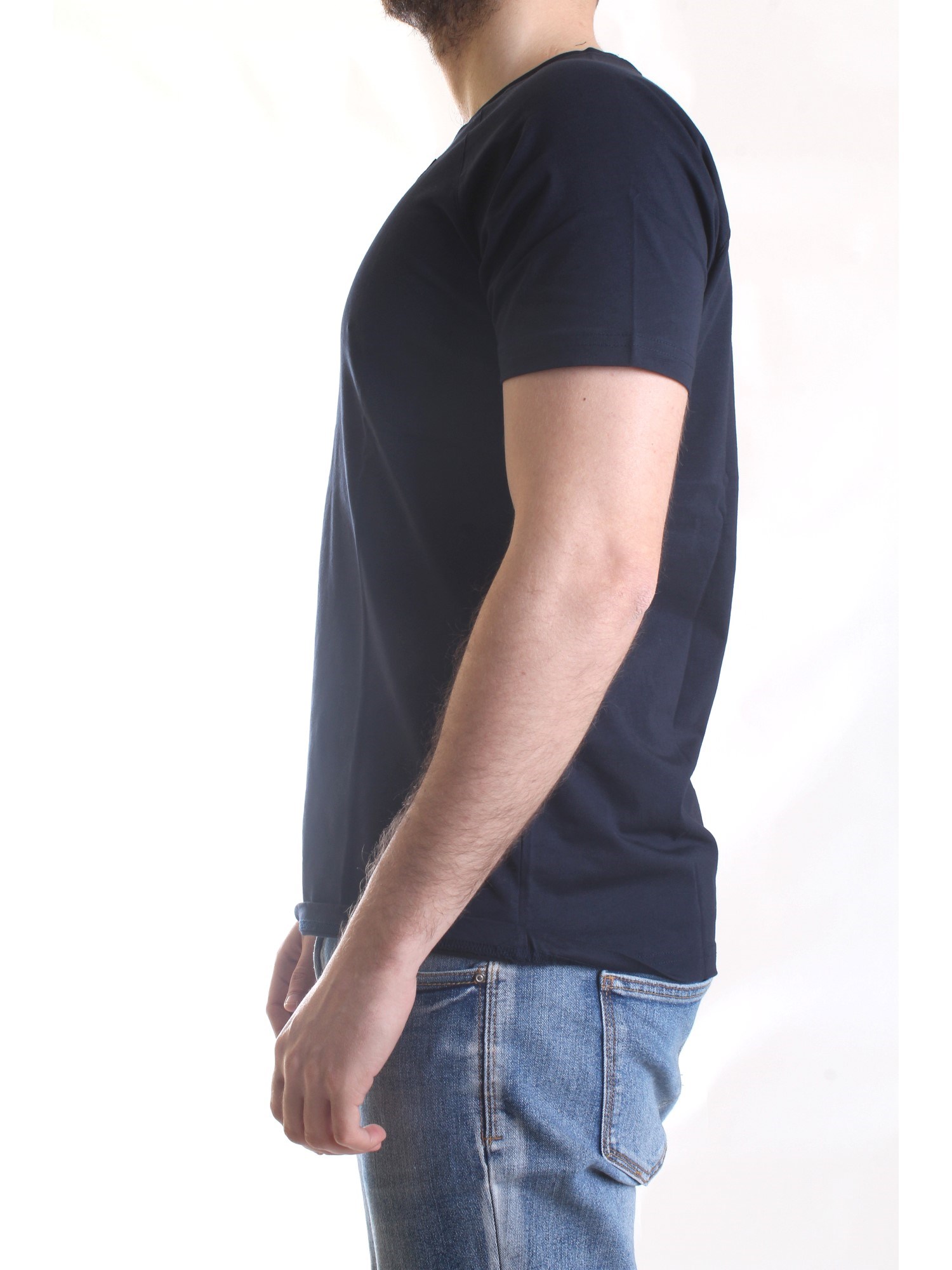 K-WAY K0074Q0 Blue Clothing Man T-Shirt/Polo K-WAY K0074Q0 Blue Clothing Man T-Shirt/Polo