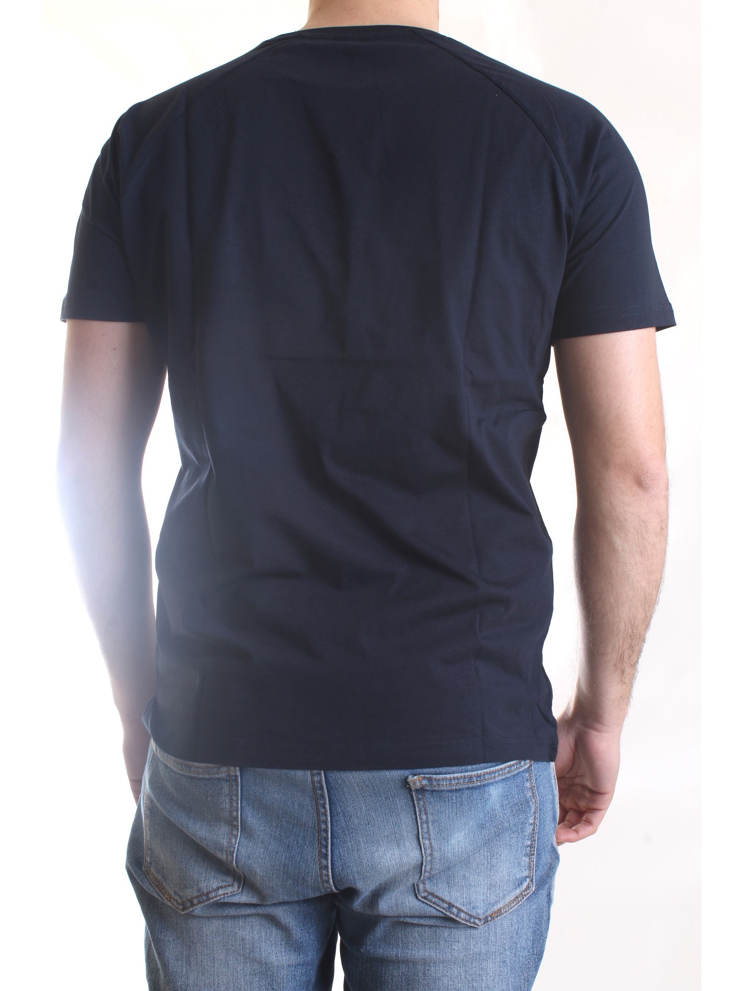 K-WAY K0074Q0 Blue Clothing Man T-Shirt/Polo K-WAY K0074Q0 Blue Clothing Man T-Shirt/Polo