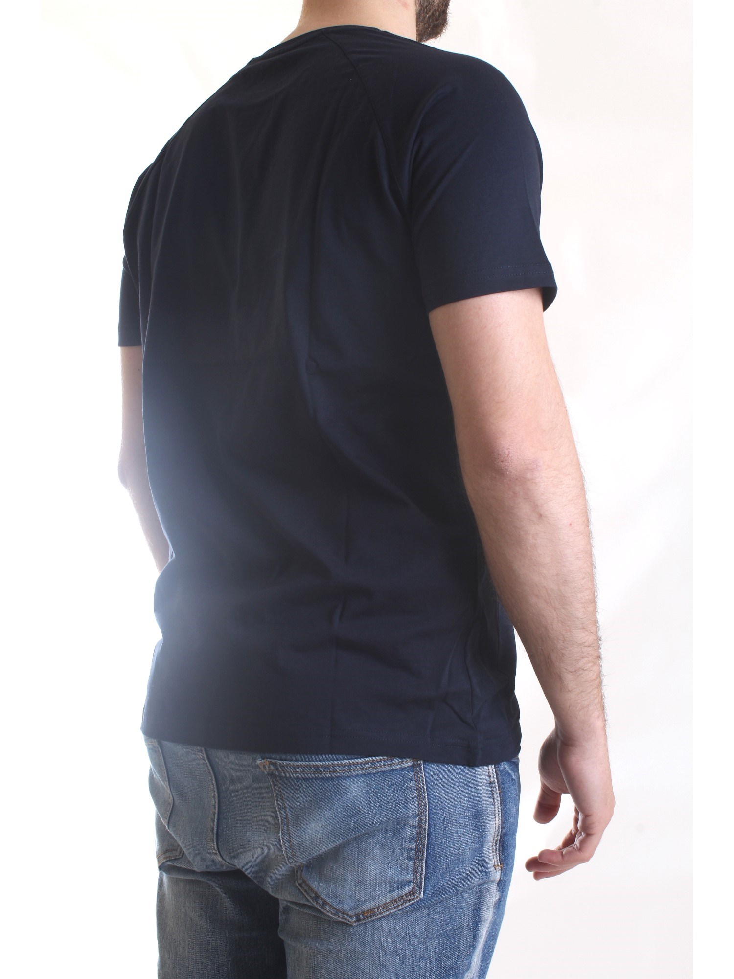 K-WAY K0074Q0 Blue Clothing Man T-Shirt/Polo K-WAY K0074Q0 Blue Clothing Man T-Shirt/Polo